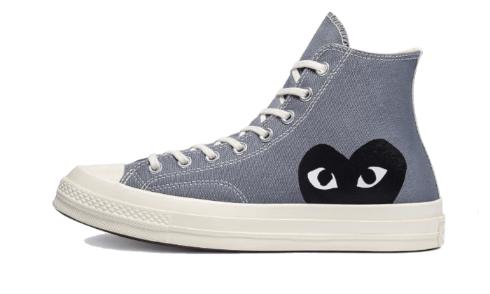 Converse Chuck Taylor All - Star 70s Hi Comme des Garçons PLAY Steel Grey