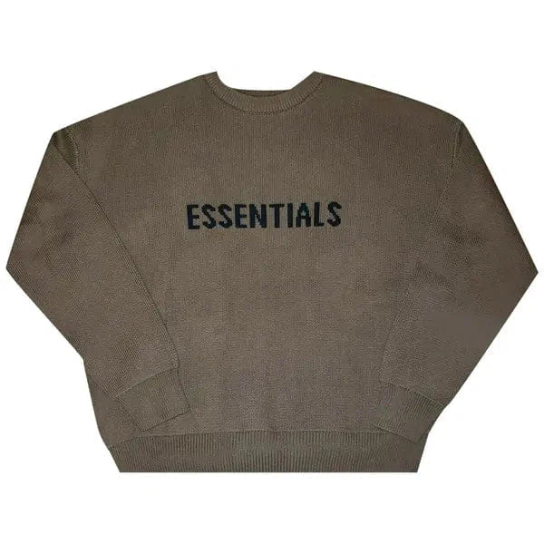 Fear of God Essentials x SSENSE Knit Sweater Rain Drum SS20