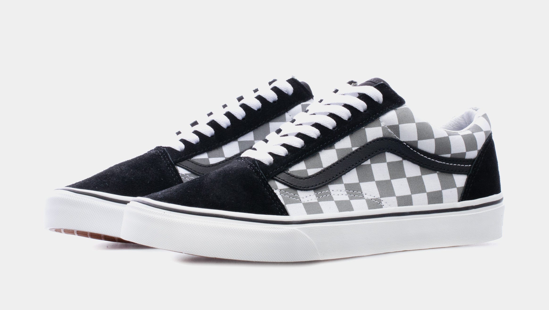 Vans Old Skool Mens Skate Shoes (Grey/Black)