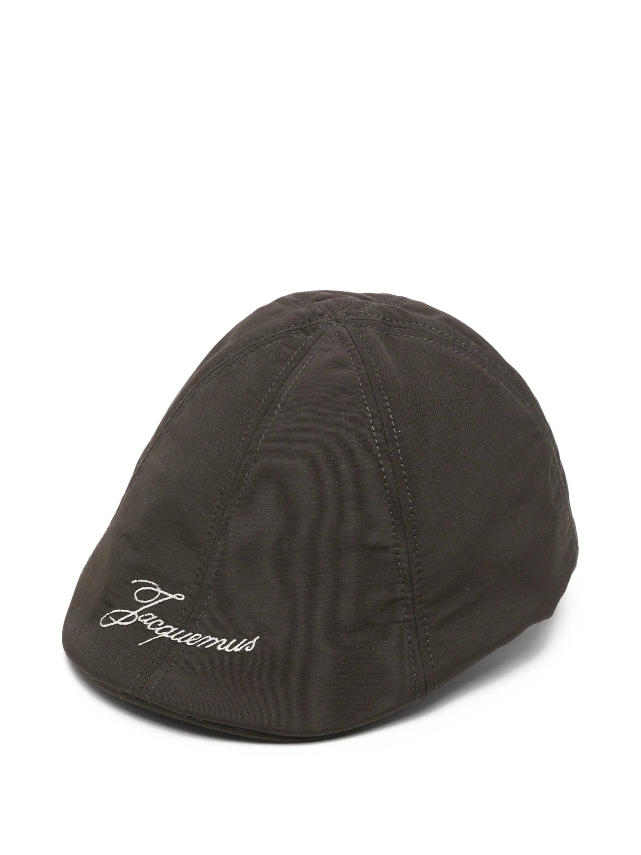 Jacquemus Le Beret Baluchon logo - embroidered cap