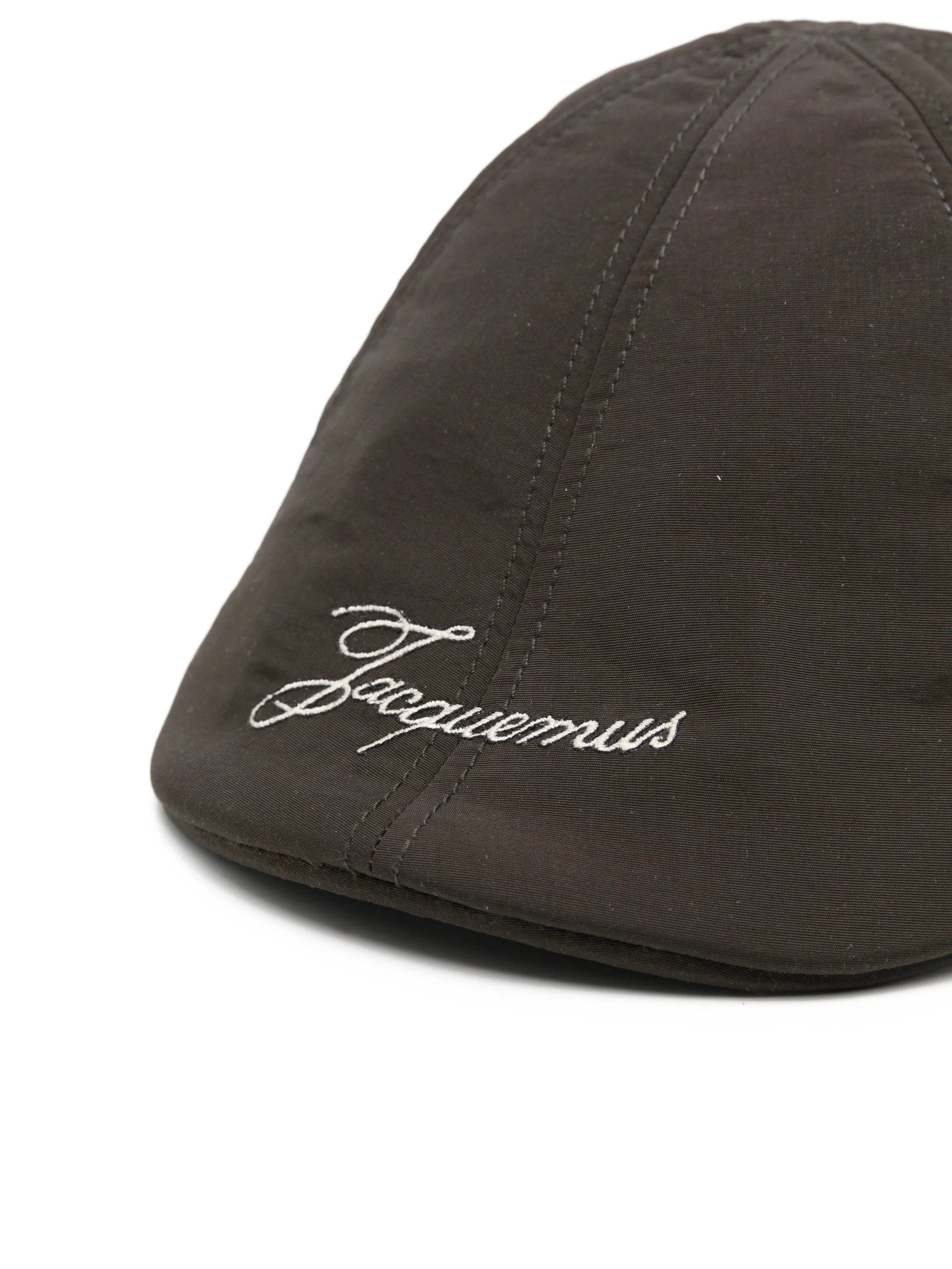 Jacquemus Le Beret Baluchon logo - embroidered cap