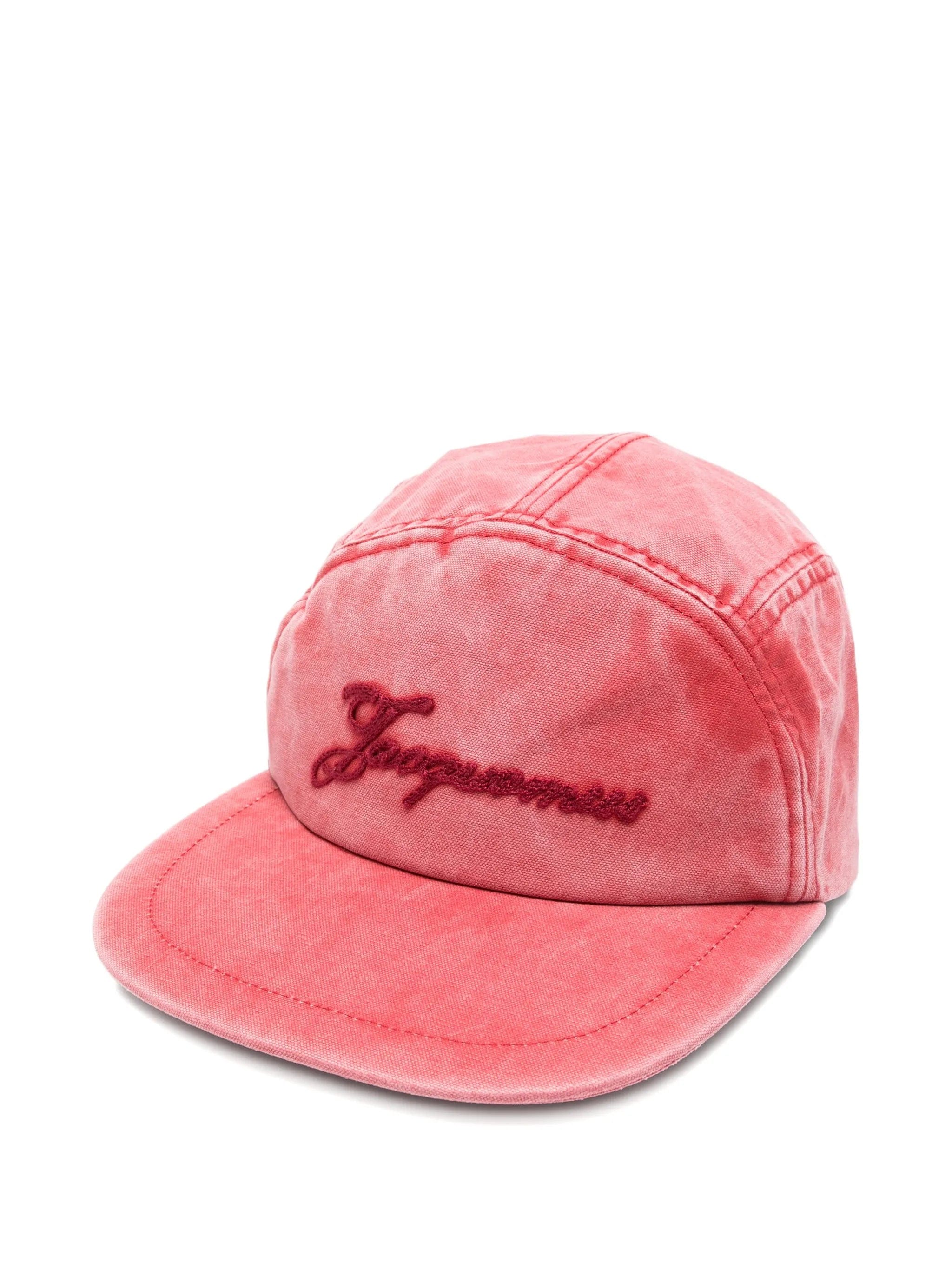 Jacquemus embroidered cotton baseball cap