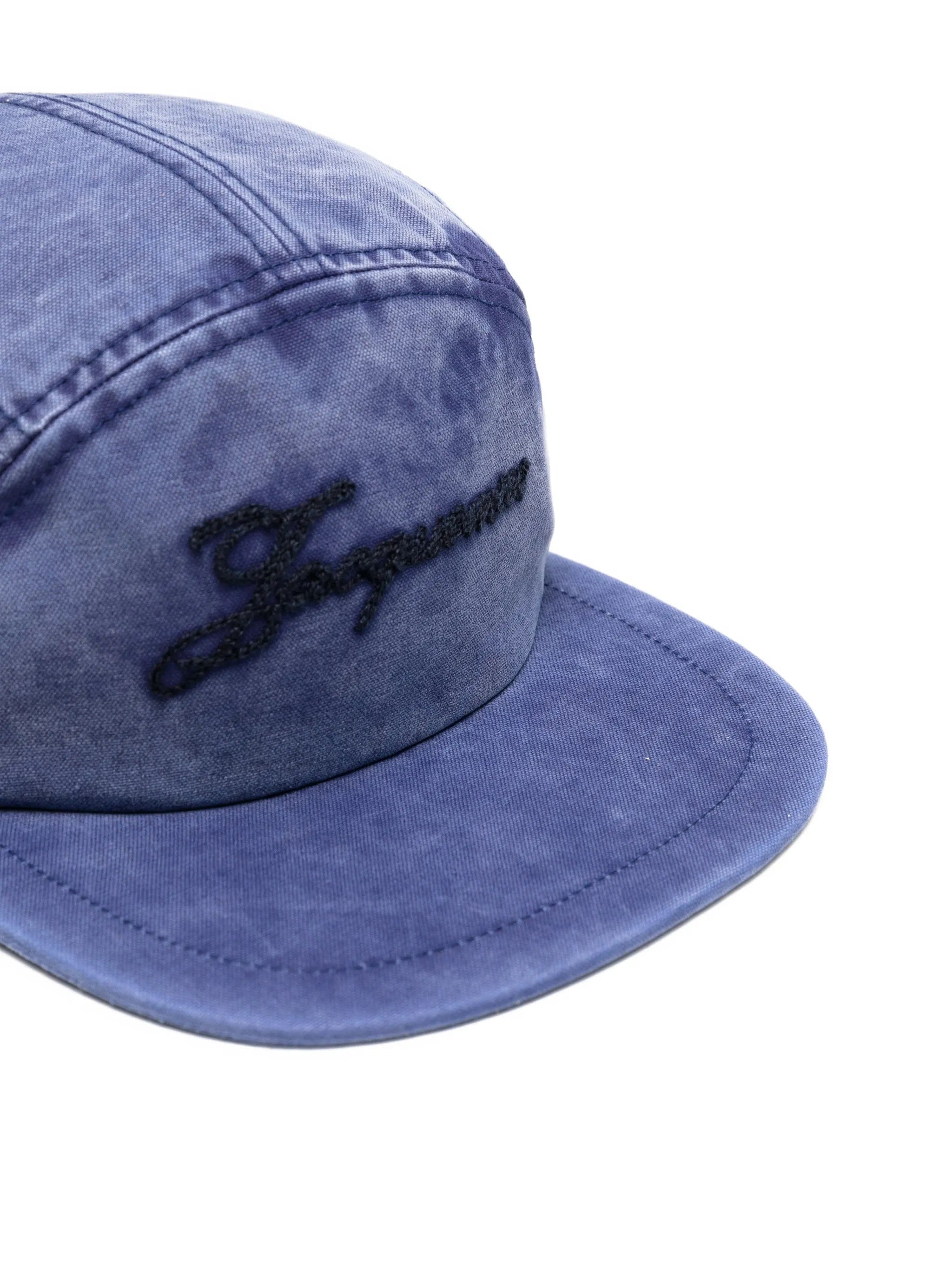 Jacquemus cursive - logo cap