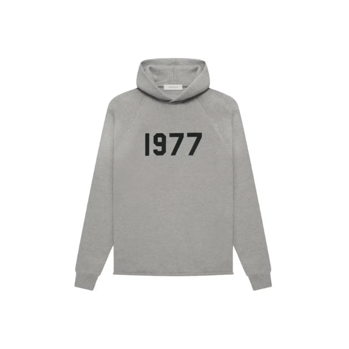 Fear of God Essentials Essentials - Fear of God Hoodie 1977 Dark Oatmeal