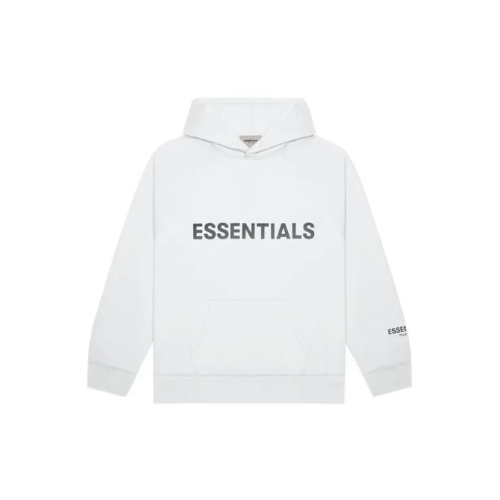 Fear of God Essentials Essentials - Fear Of God Hoodie SS20 3D Silicon Applique White