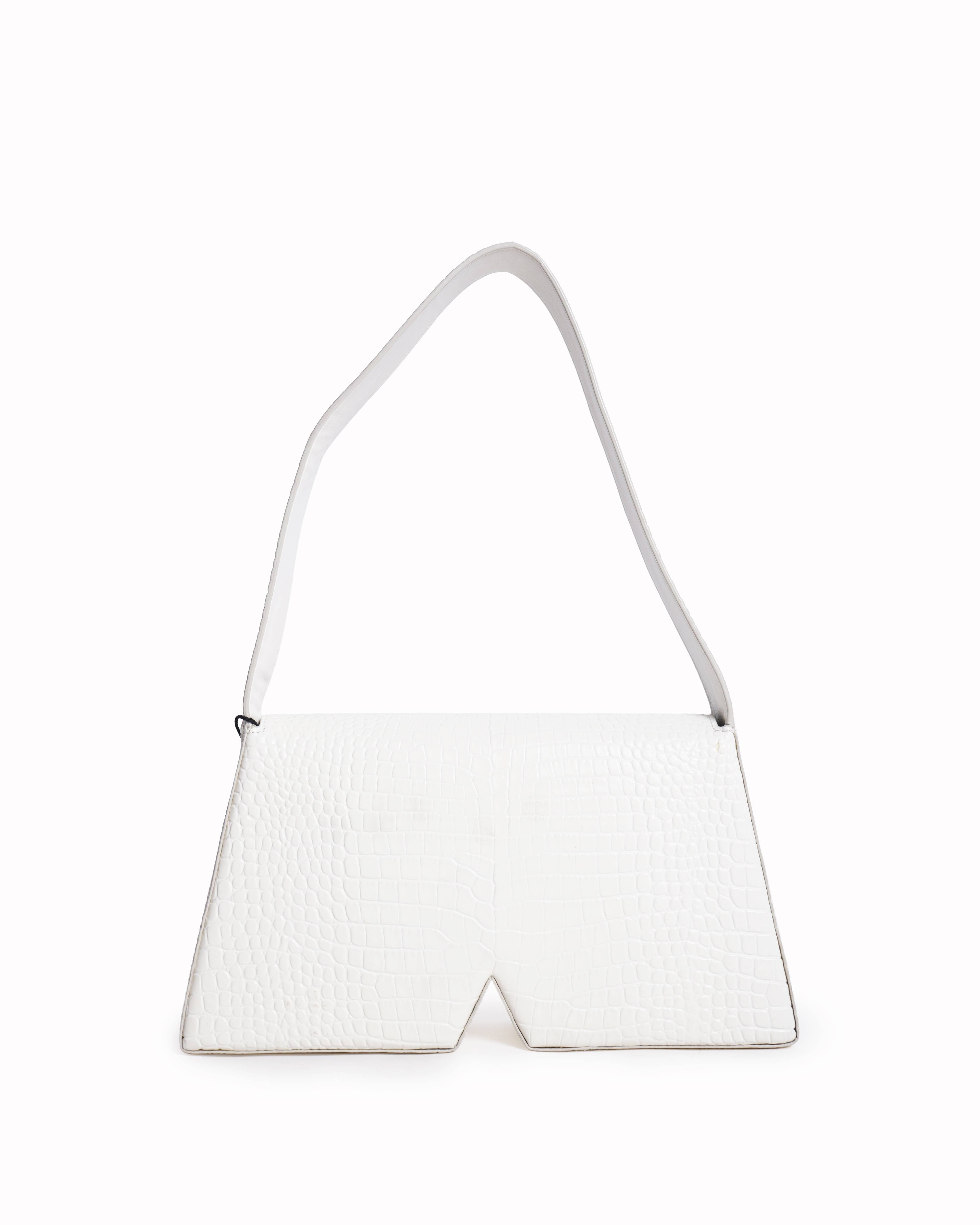 Karl lagerfeld ikon k white Shoulder bag