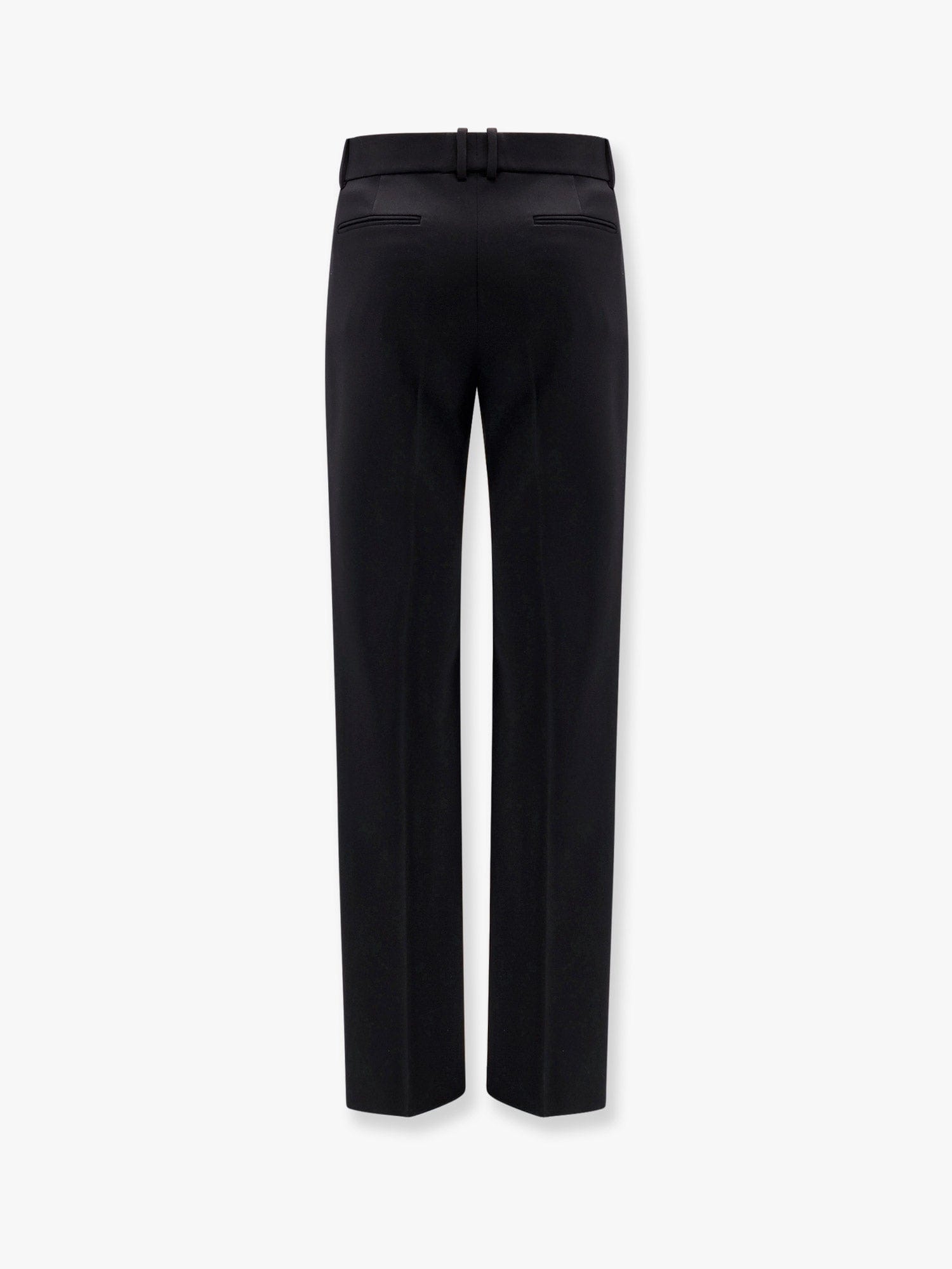 Saint Laurent Tuxedo wool trouser with lateral satin bands