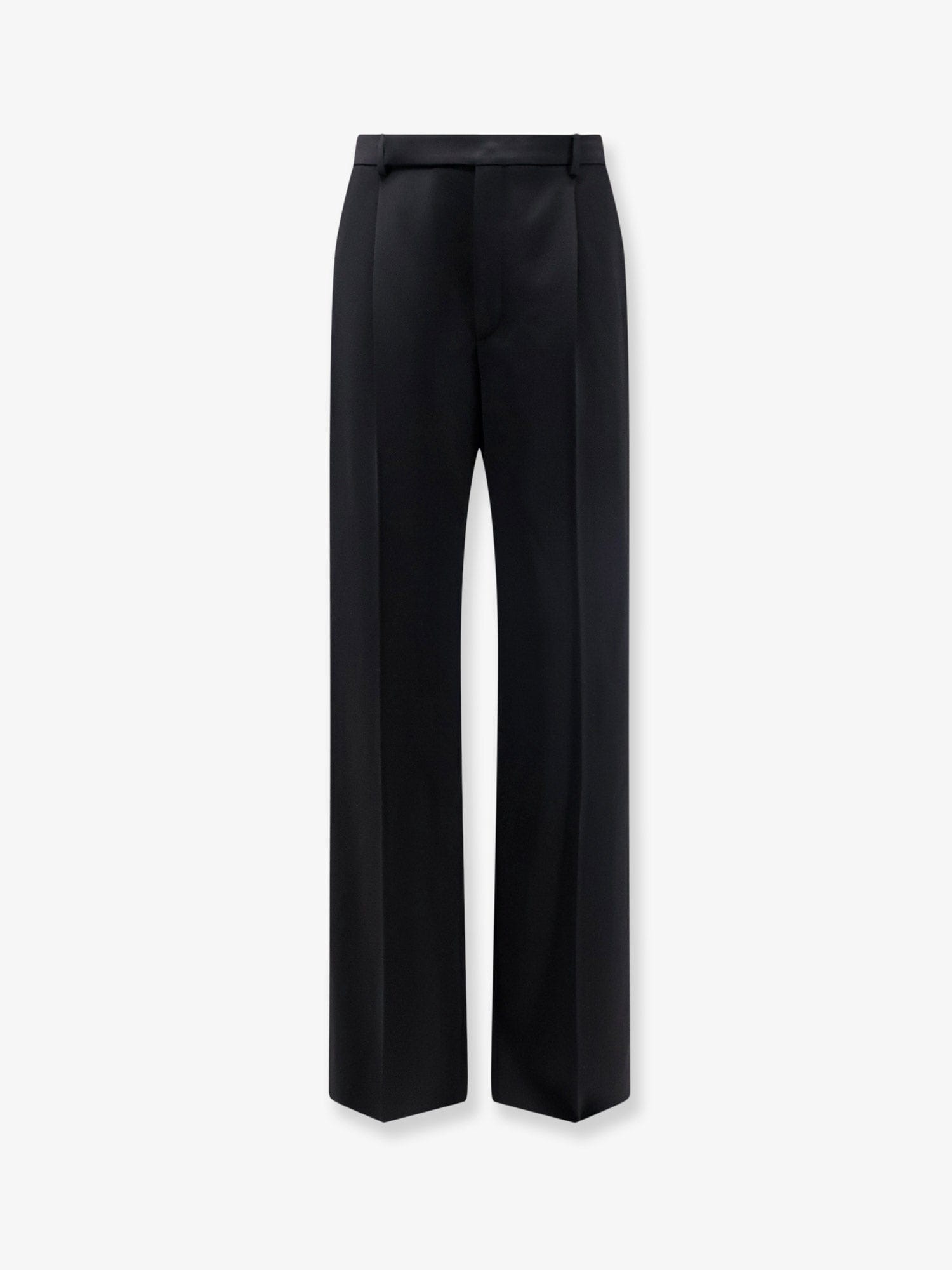 Saint Laurent Fluid tailored certified wool trousers