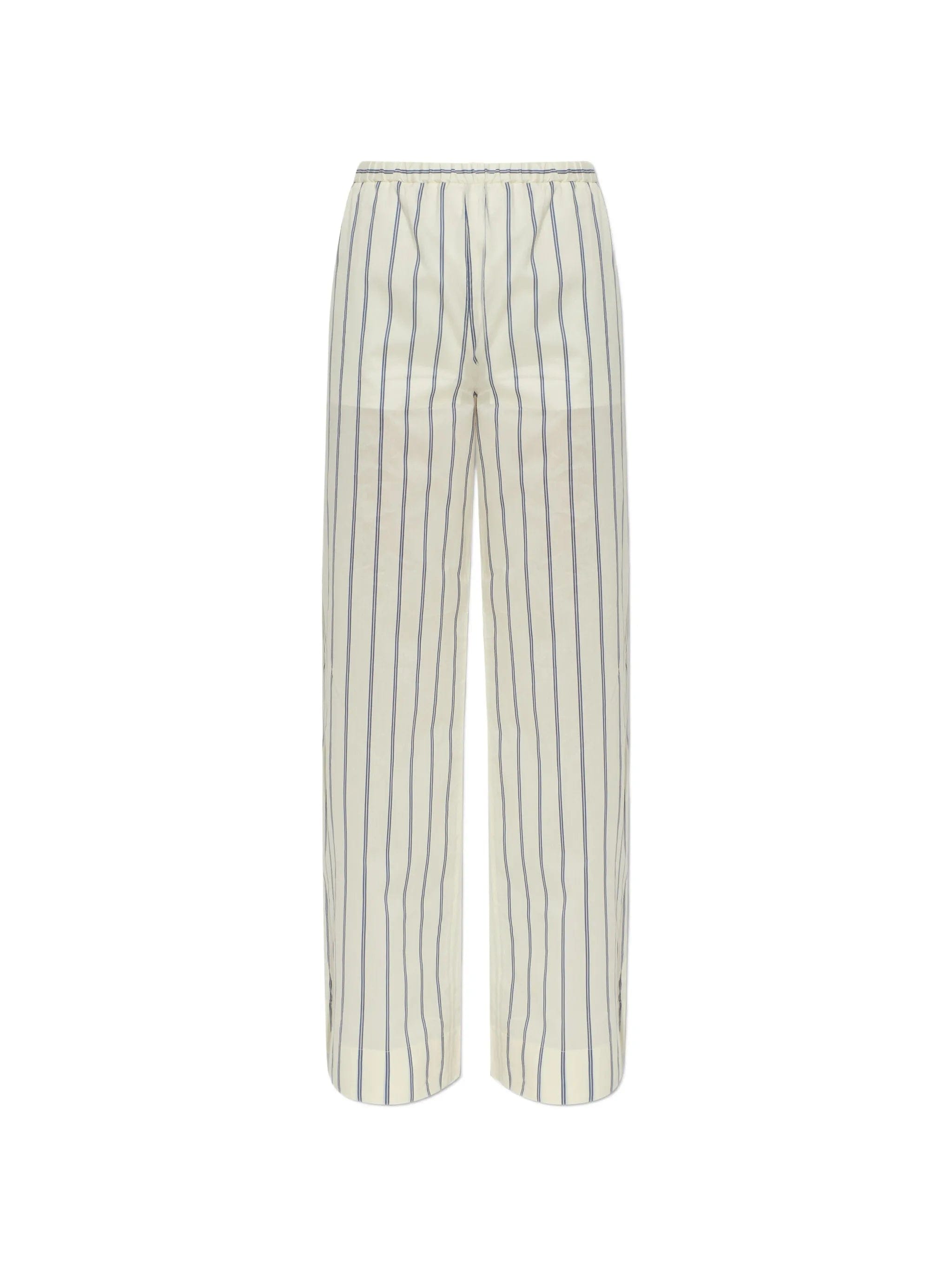 Moncler striped wide - leg trousers