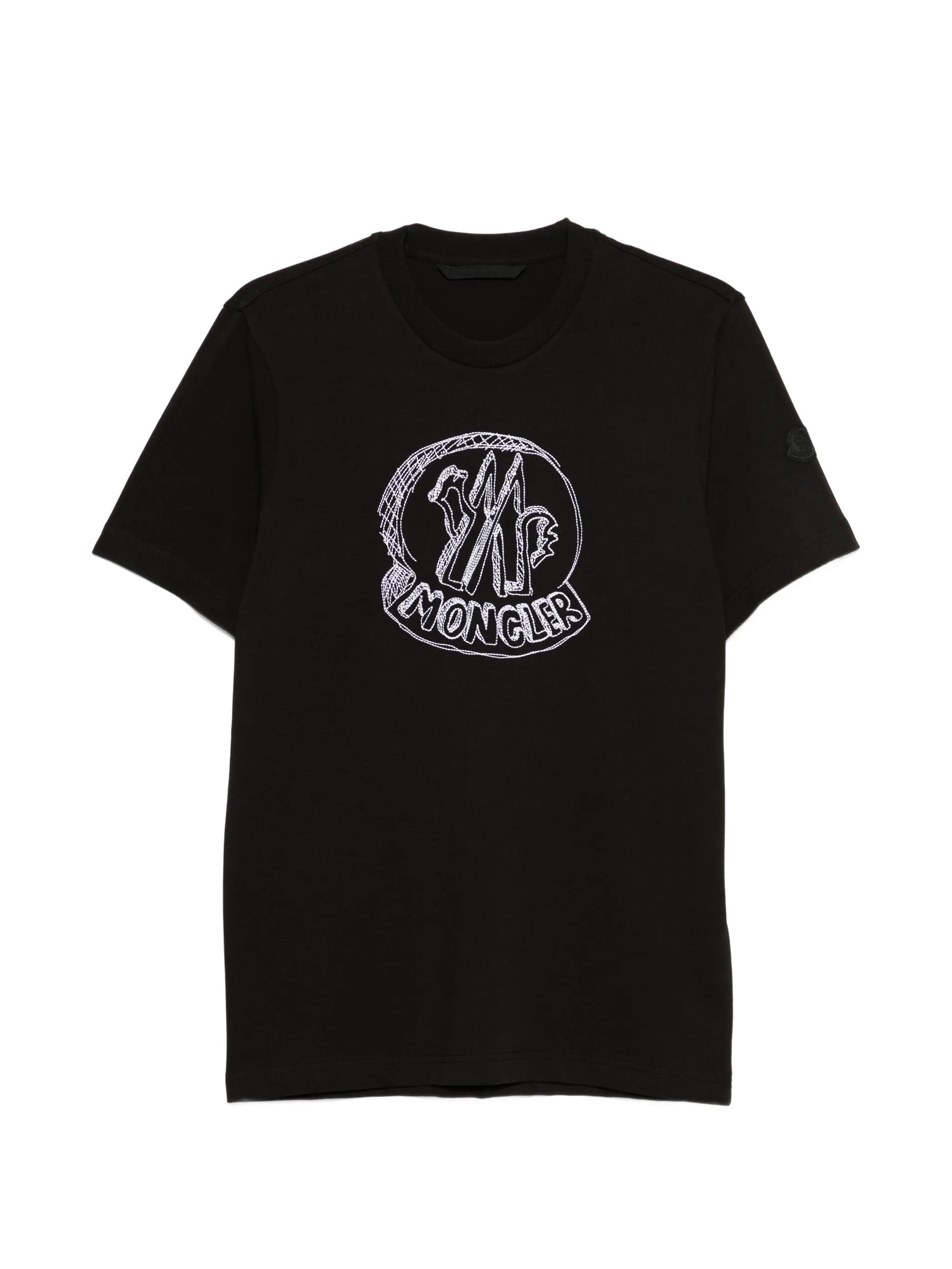 Moncler cartoon logo T - shirt
