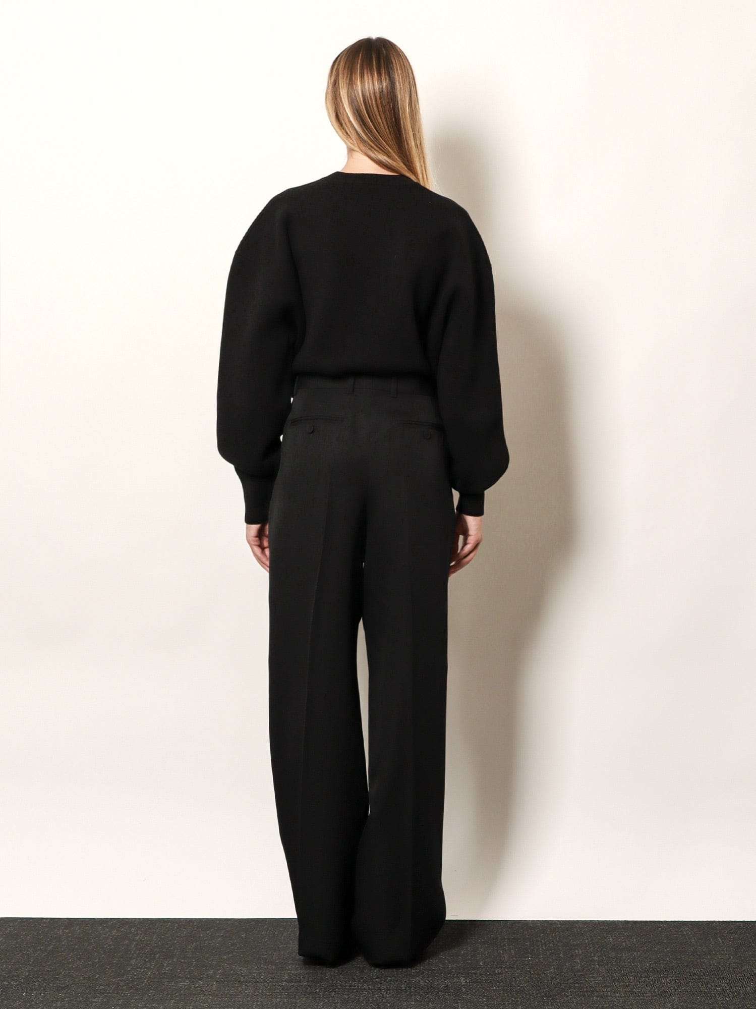 TOM FORD Pleated wool trousers