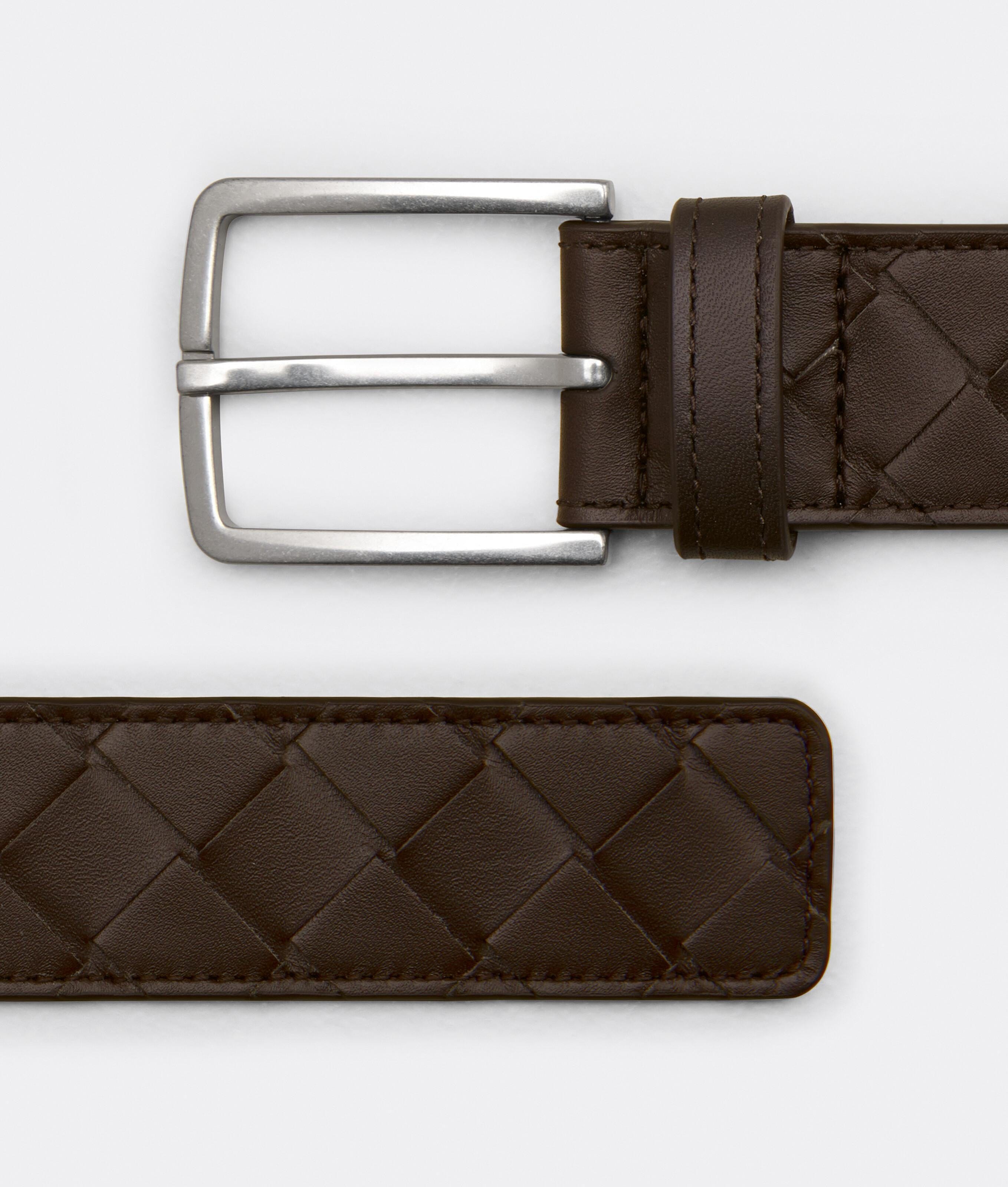Bottega Veneta CINTURA INTRECCIO IN PELLE
