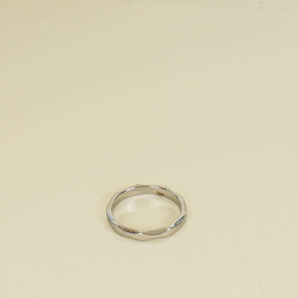 Bvlgari Platinum Infinito Wedding Band Ring 63