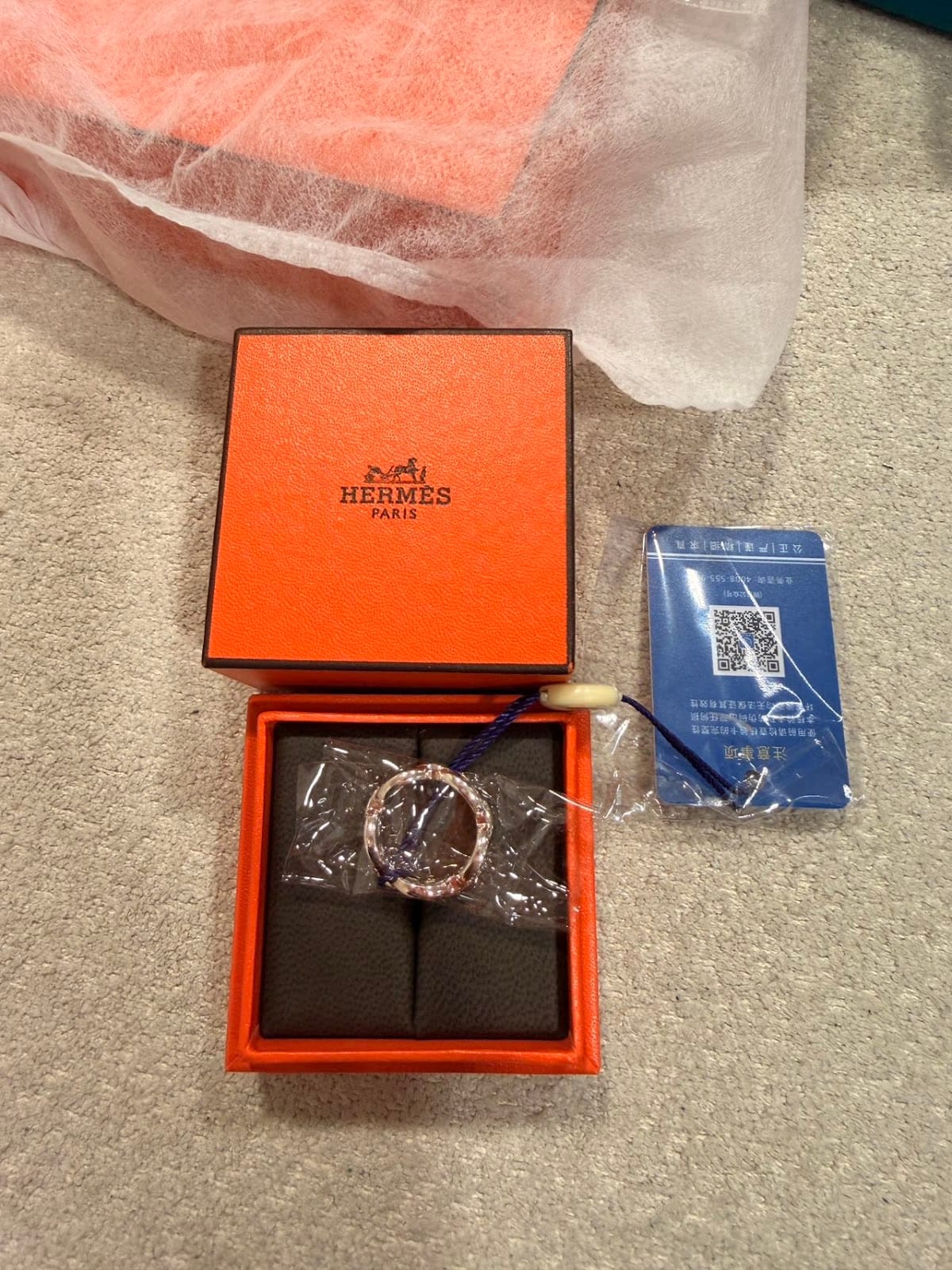 Hermes Ring Size 49 ALC4026