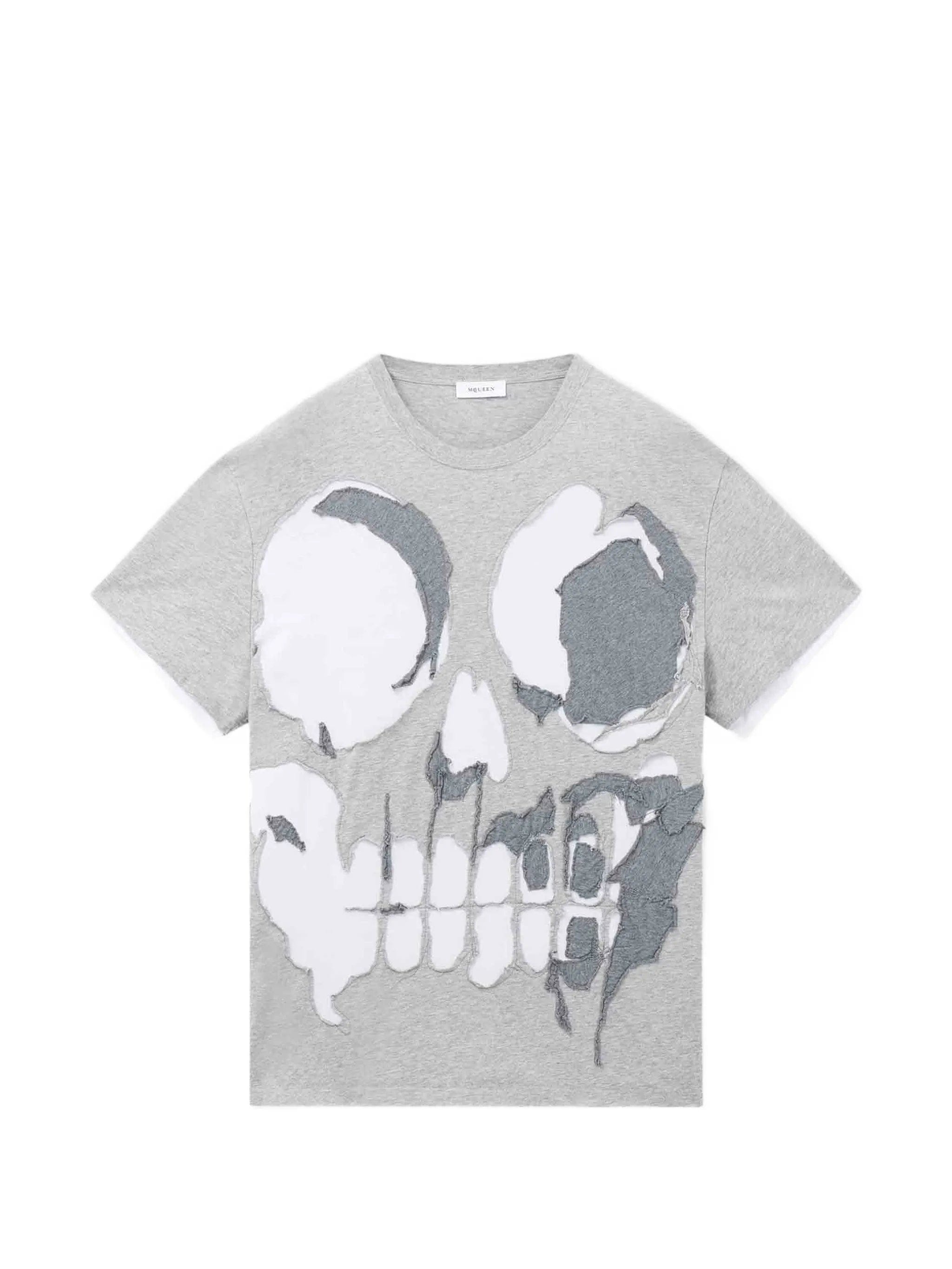 Alexander McQueen skull - applique T - shirt