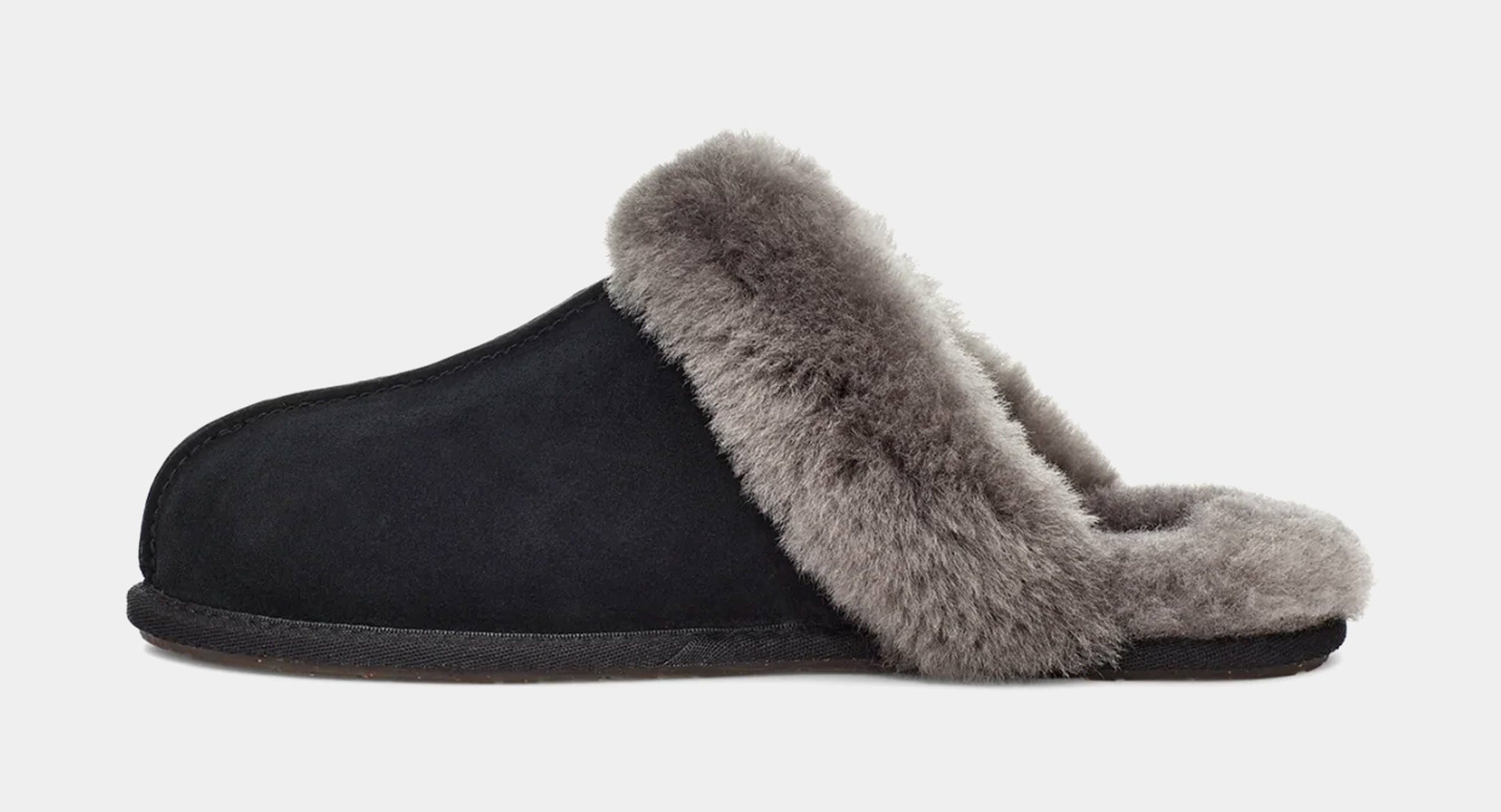 UGG Scuffette II Slipper Womens Sandals (Black/Grey)
