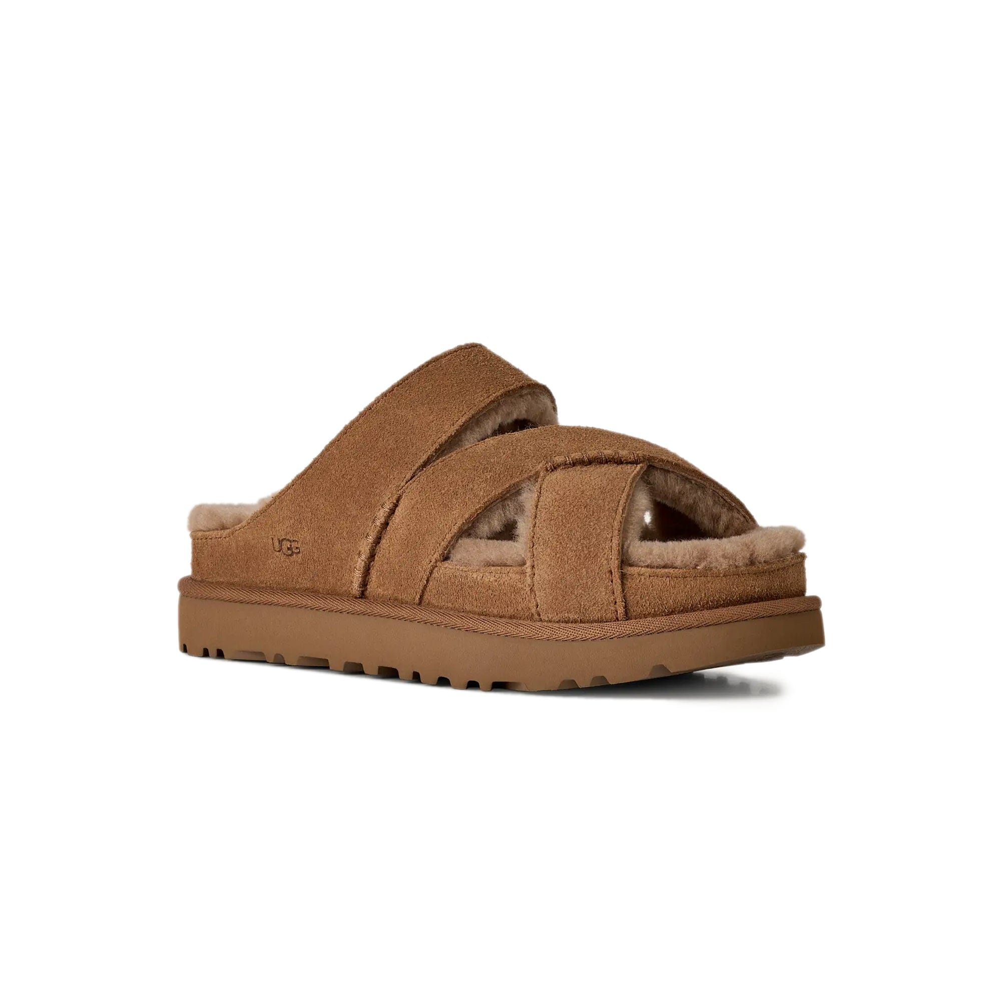 Ugg Womens Greenport Cross Strap Slide Slippers