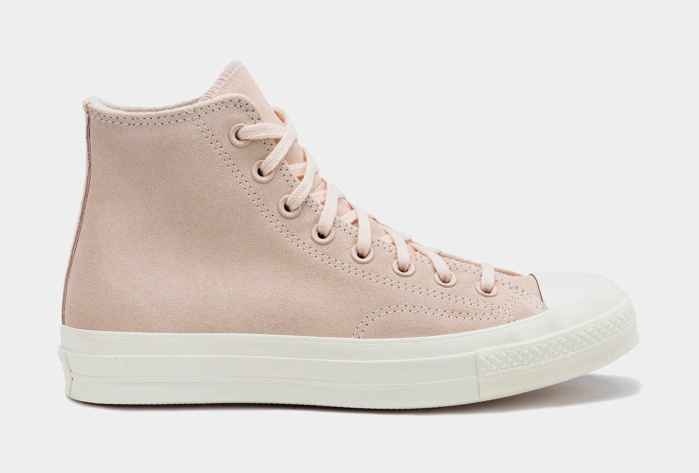 Converse Chuck 70 Suede Pebble Pink Mens Lifestyle Shoes (Pink)