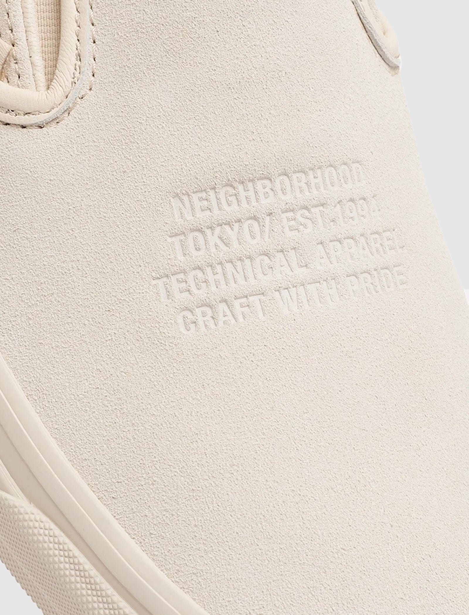 Vans NEIGHBORHOOD x OTW CLASSIC SLIP ON WHITE
