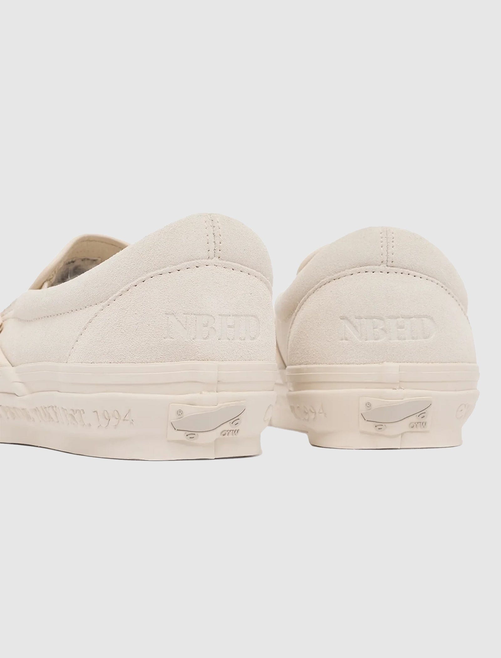 Vans NEIGHBORHOOD x OTW CLASSIC SLIP ON WHITE