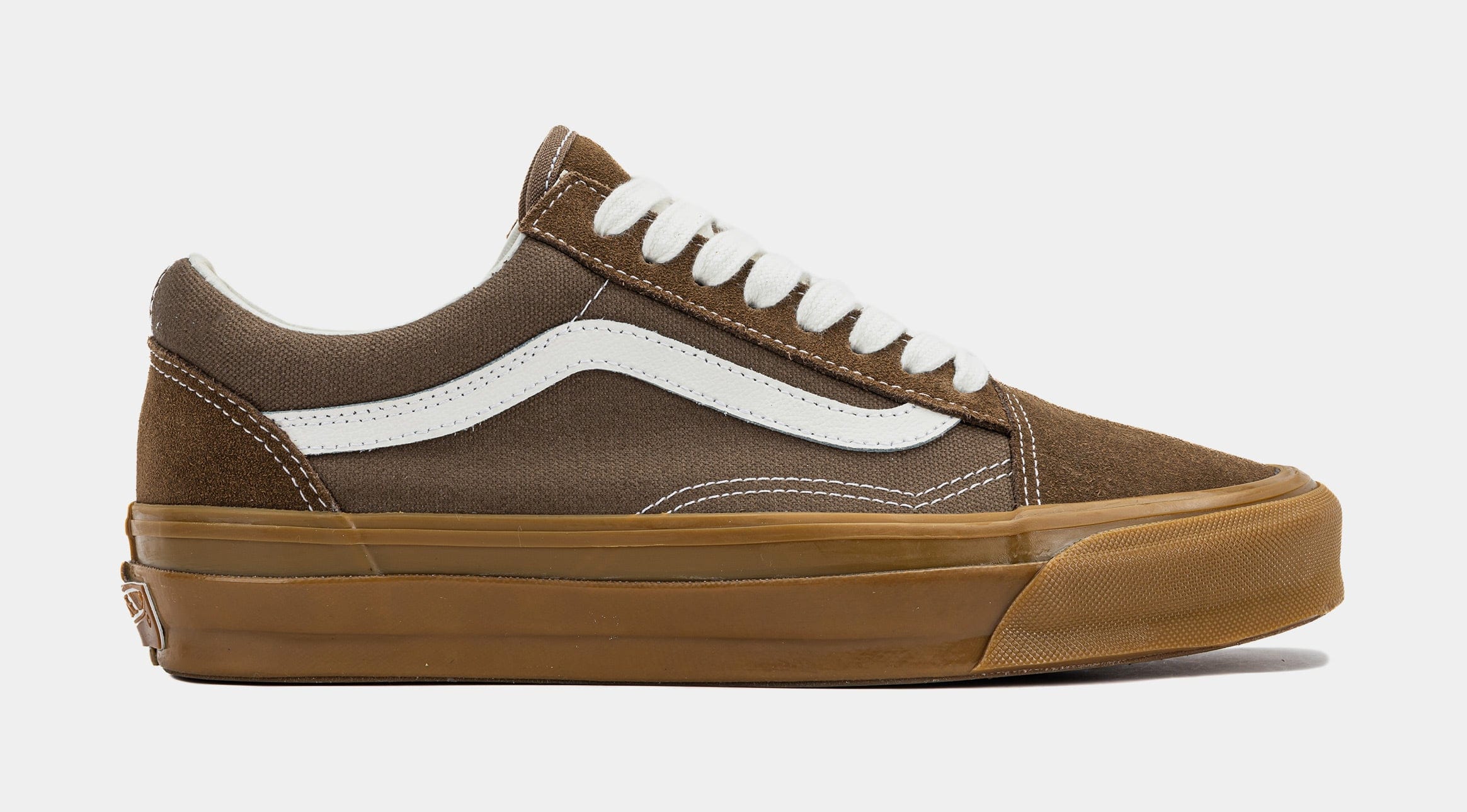 Vans LX Old Skool Mens Lifestyle Shoes (Brown/White)