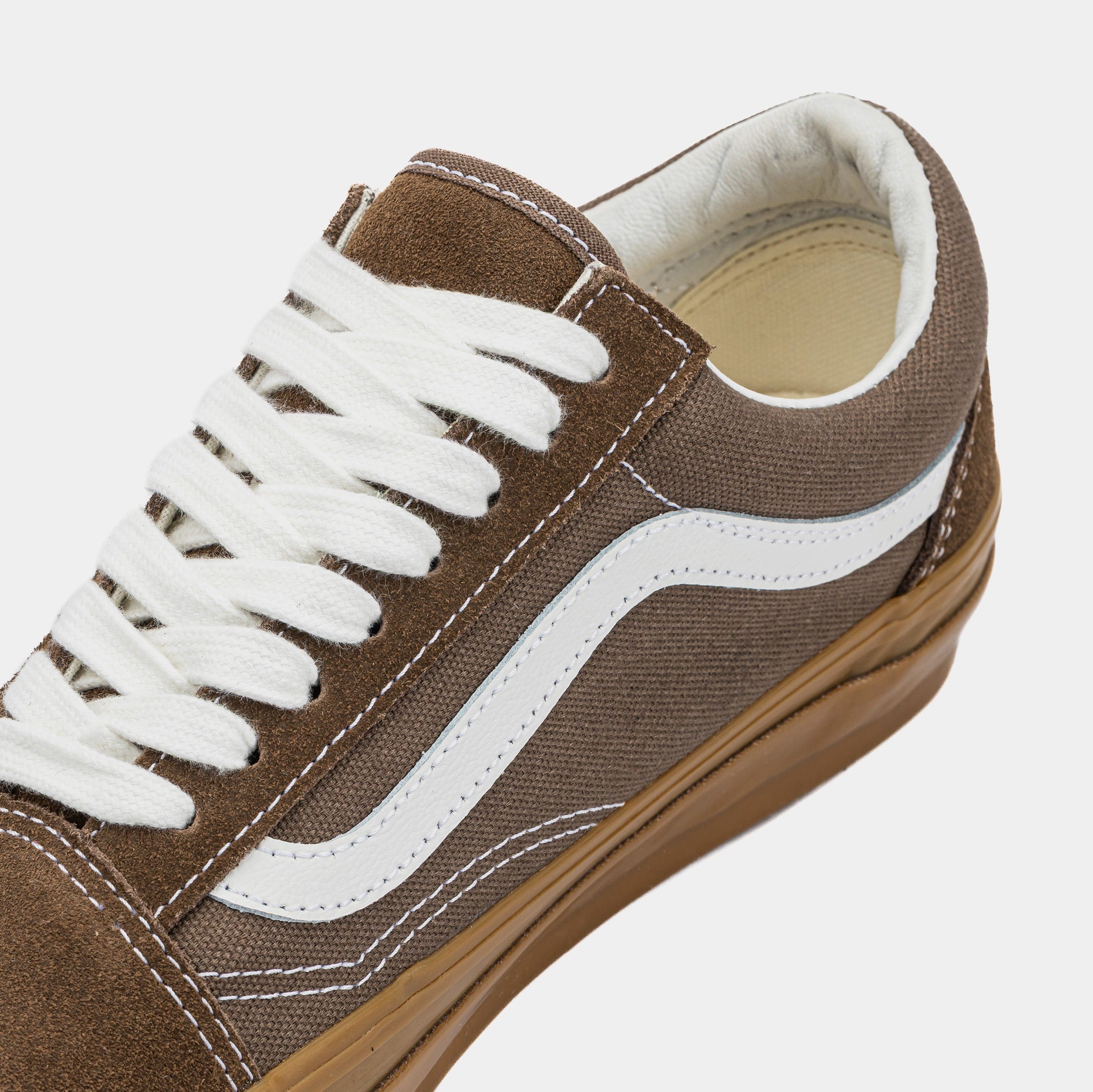 Vans LX Old Skool Mens Lifestyle Shoes (Brown/White)