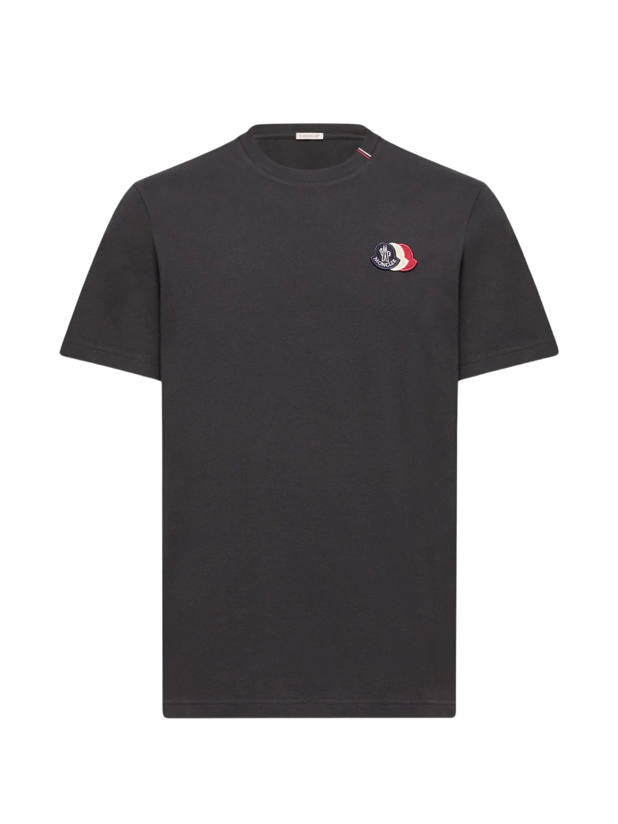 Moncler embroidered cotton T - Shirt