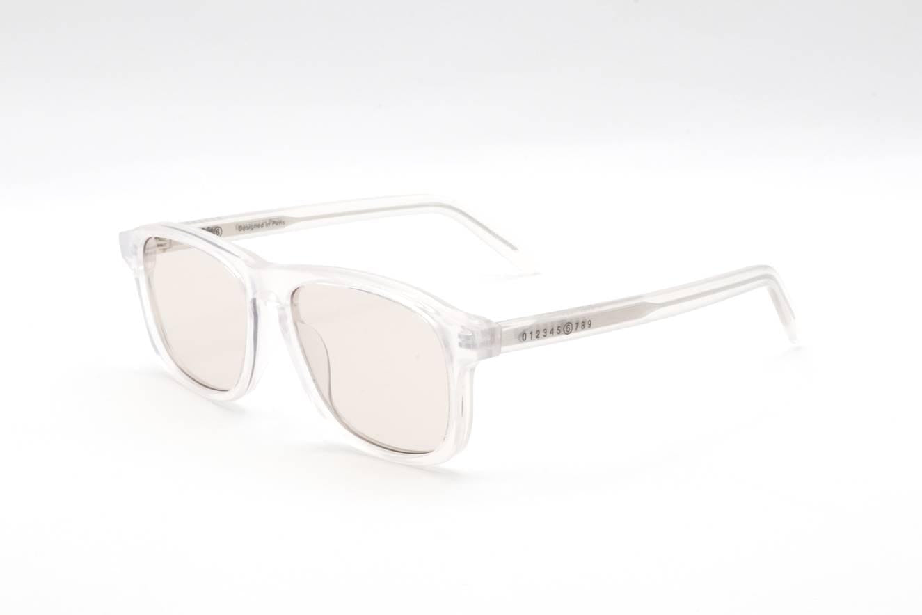 Maison Margiela LUNETTES8WHITE Sunglasses