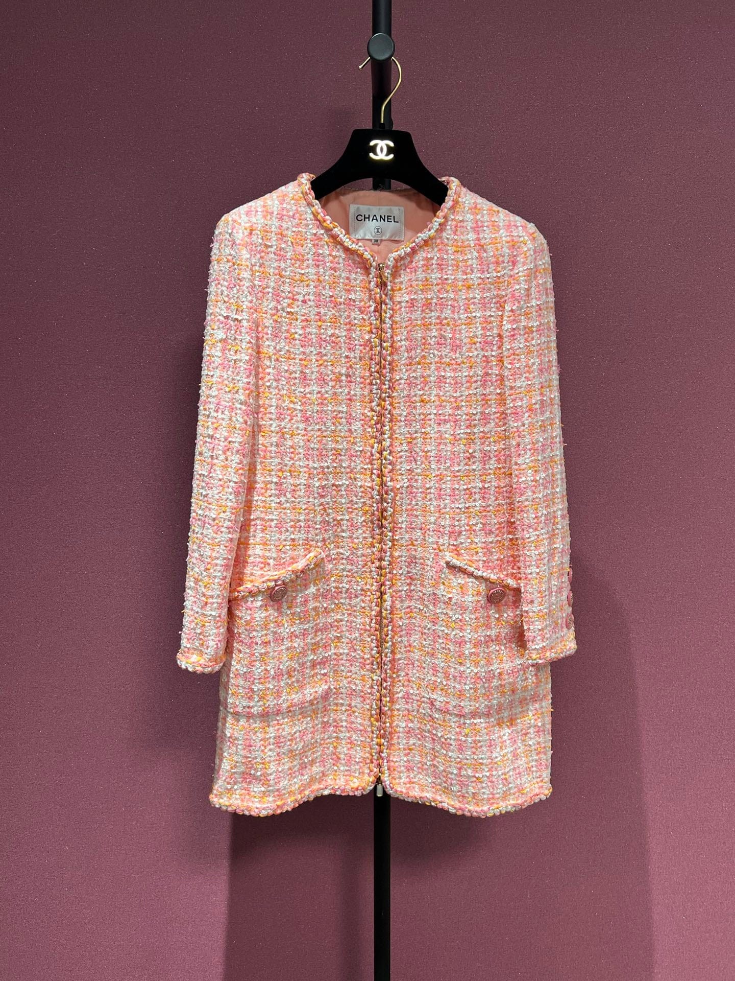 CHANEL 2019 CRUISE BLAZER 38 FT101976