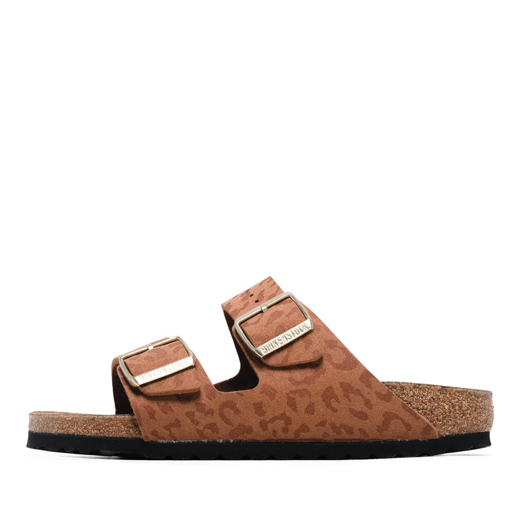 Birkenstock Women's Birkenstock Arizona Synthetic - Leopard Pecan