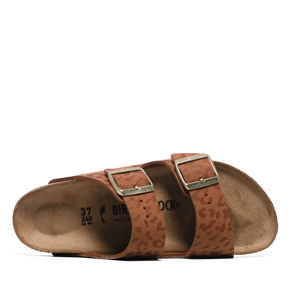 Birkenstock Women's Birkenstock Arizona Synthetic - Leopard Pecan