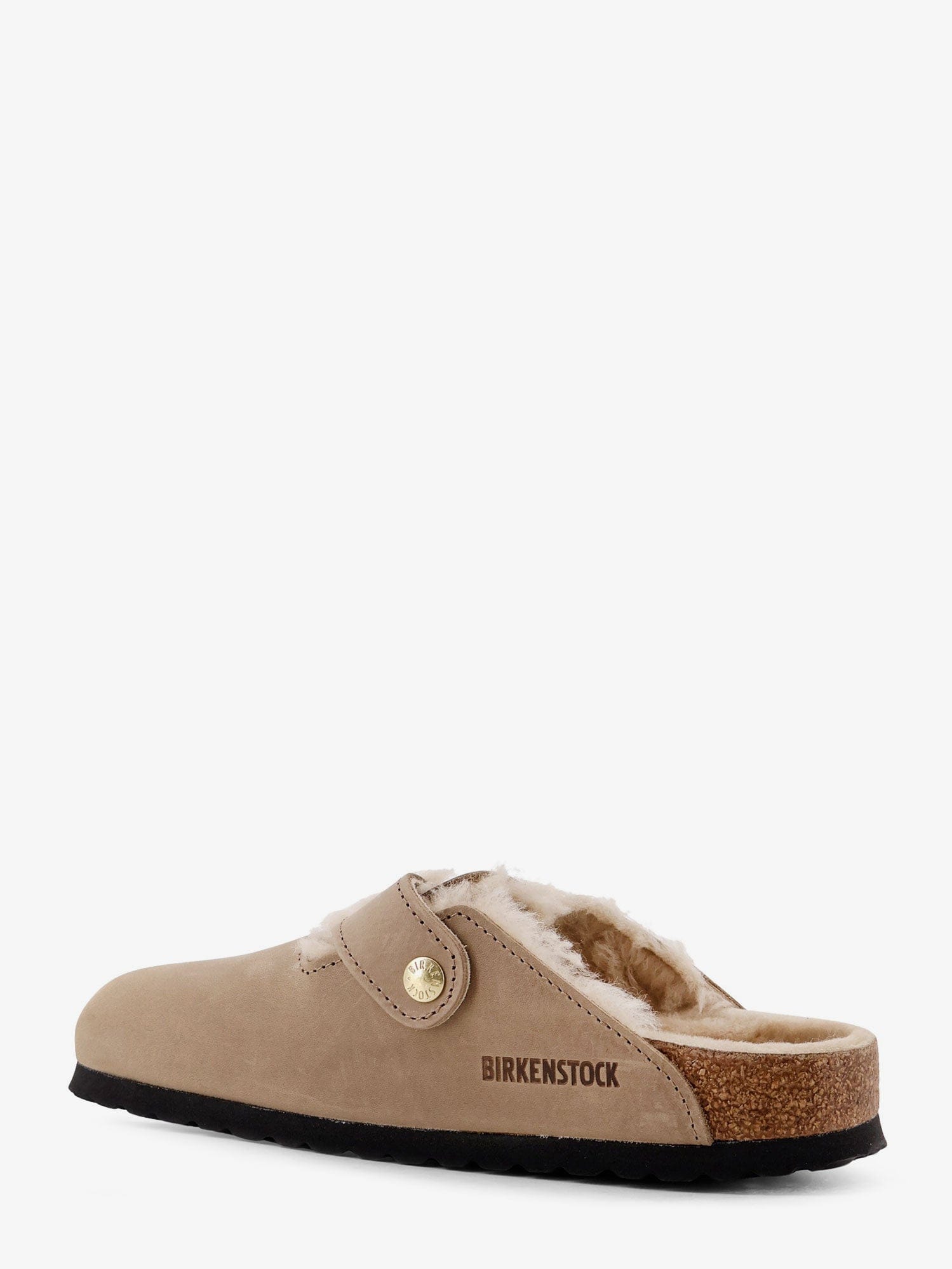 Birkenstock Boston low suede sandals