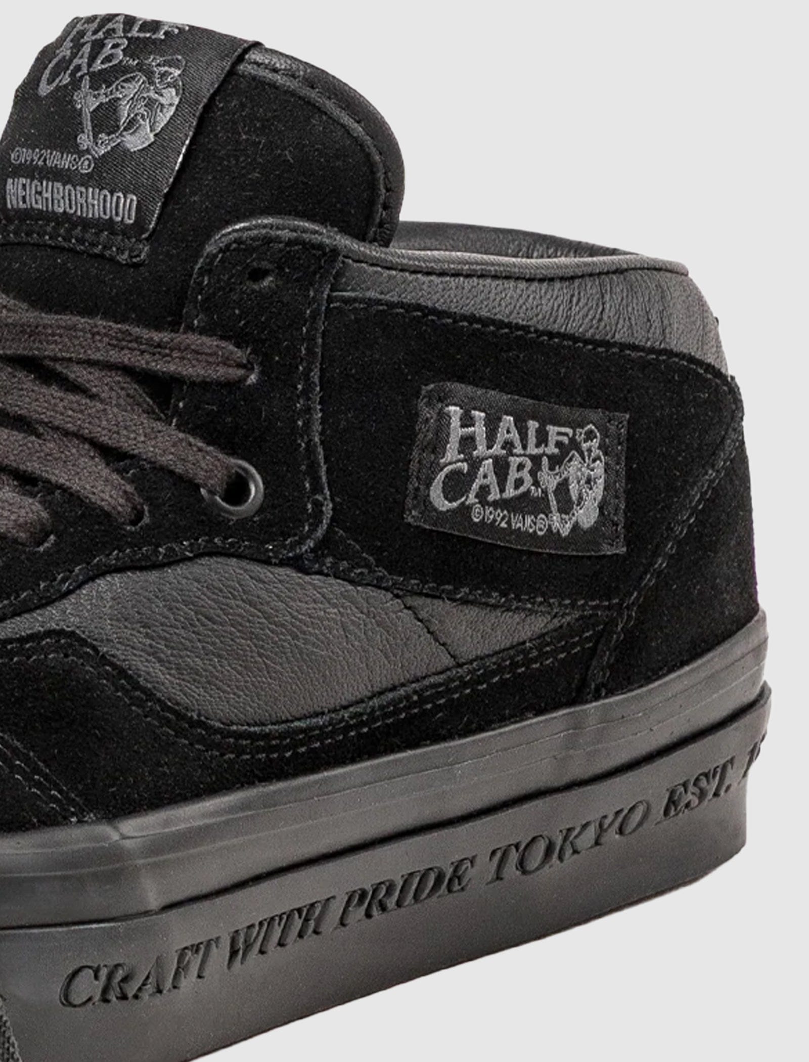 Vans NEIGHBORHOOD x OTW HALF CAB 33 BLACK
