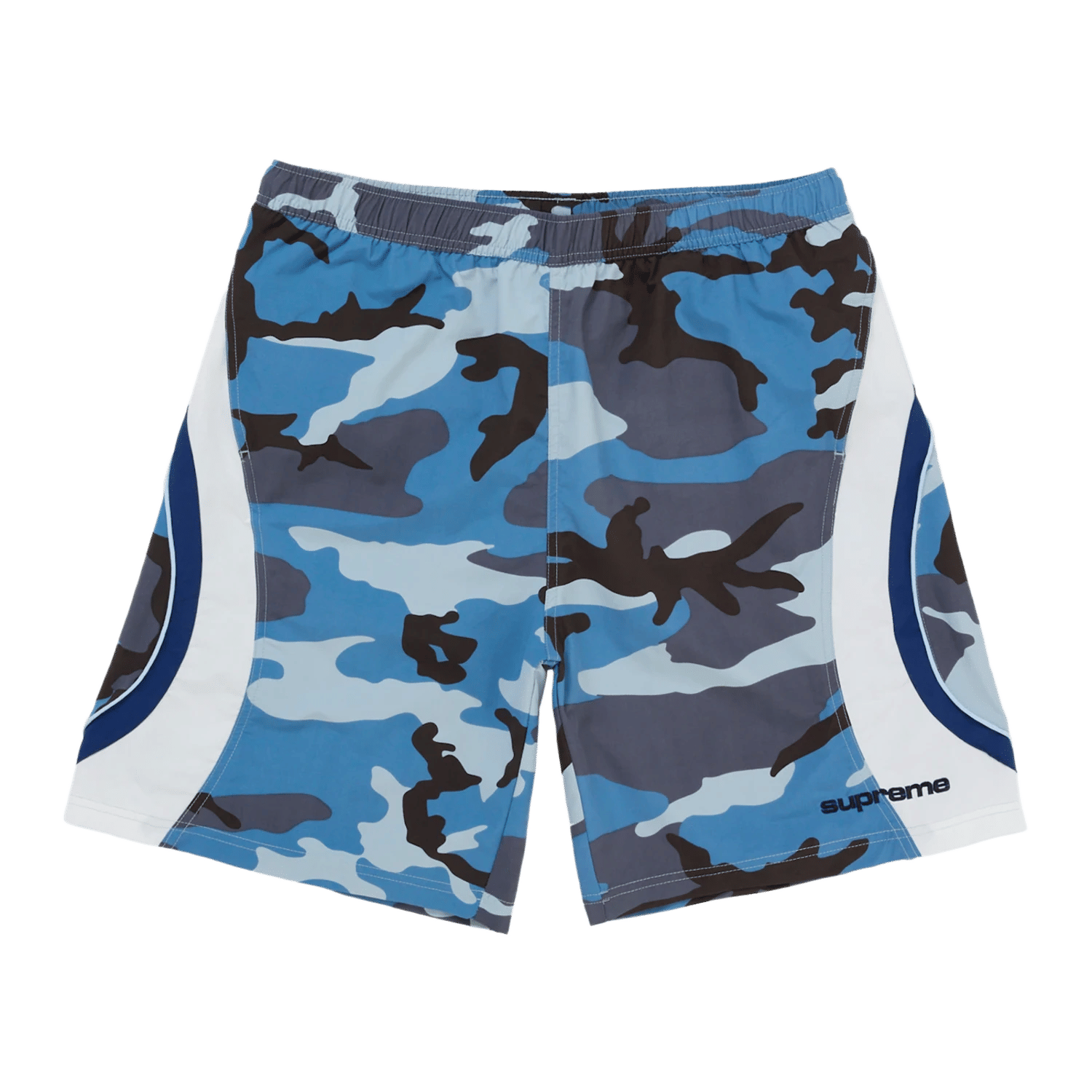 Supreme Paneled Water Short Blue Camo