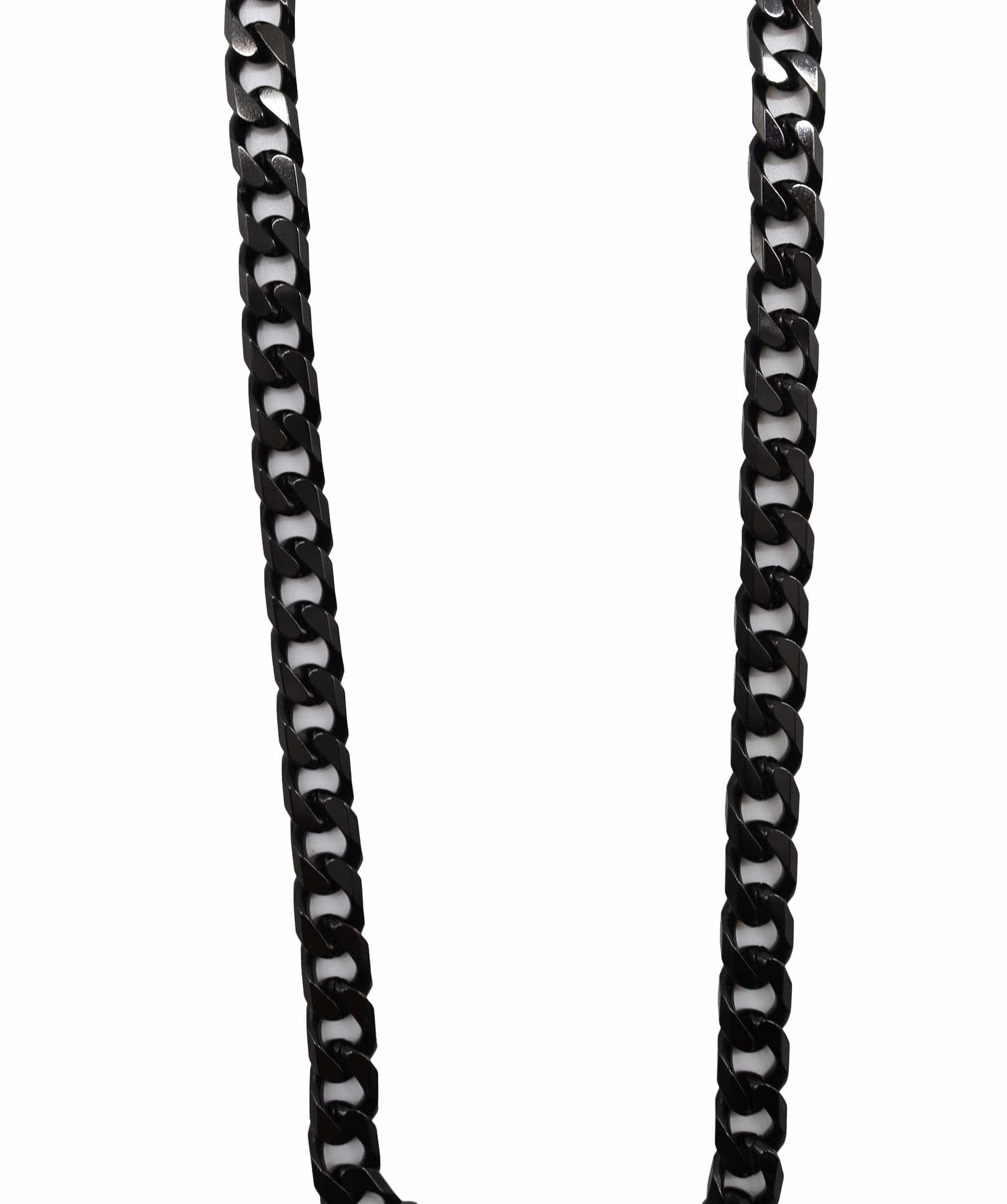 Christian Dior Necklace metal Black Auth 106964 DXBS3142