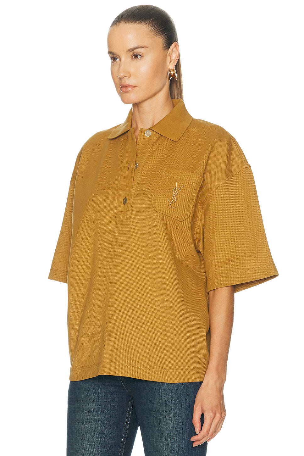 Saint Laurent Polo Top