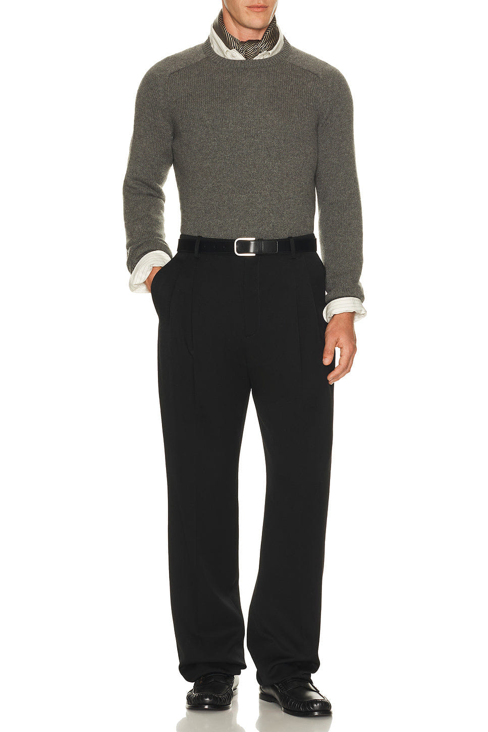Saint Laurent Round Neck Sweater