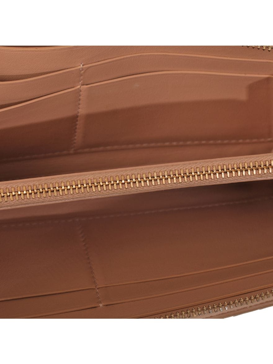 Bottega Veneta Knot Wallet (Beige)