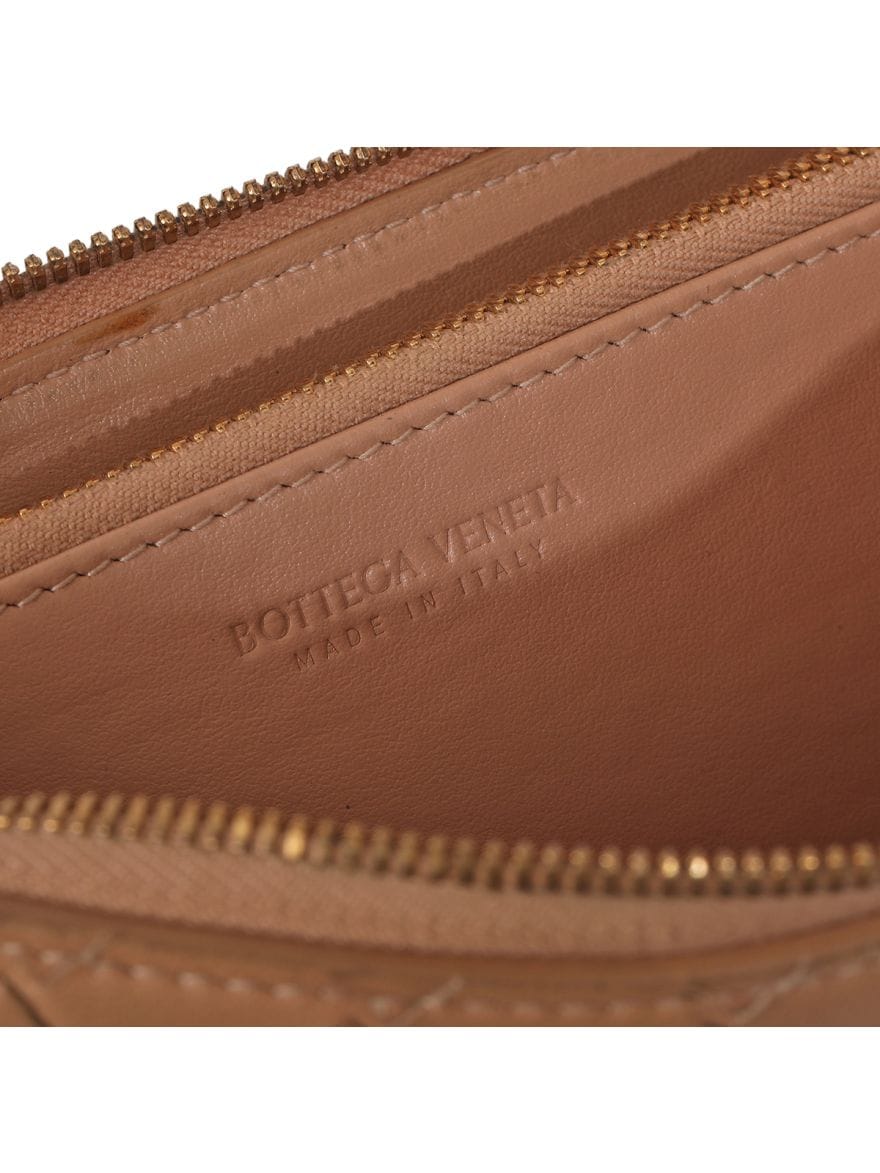 Bottega Veneta Knot Wallet (Beige)