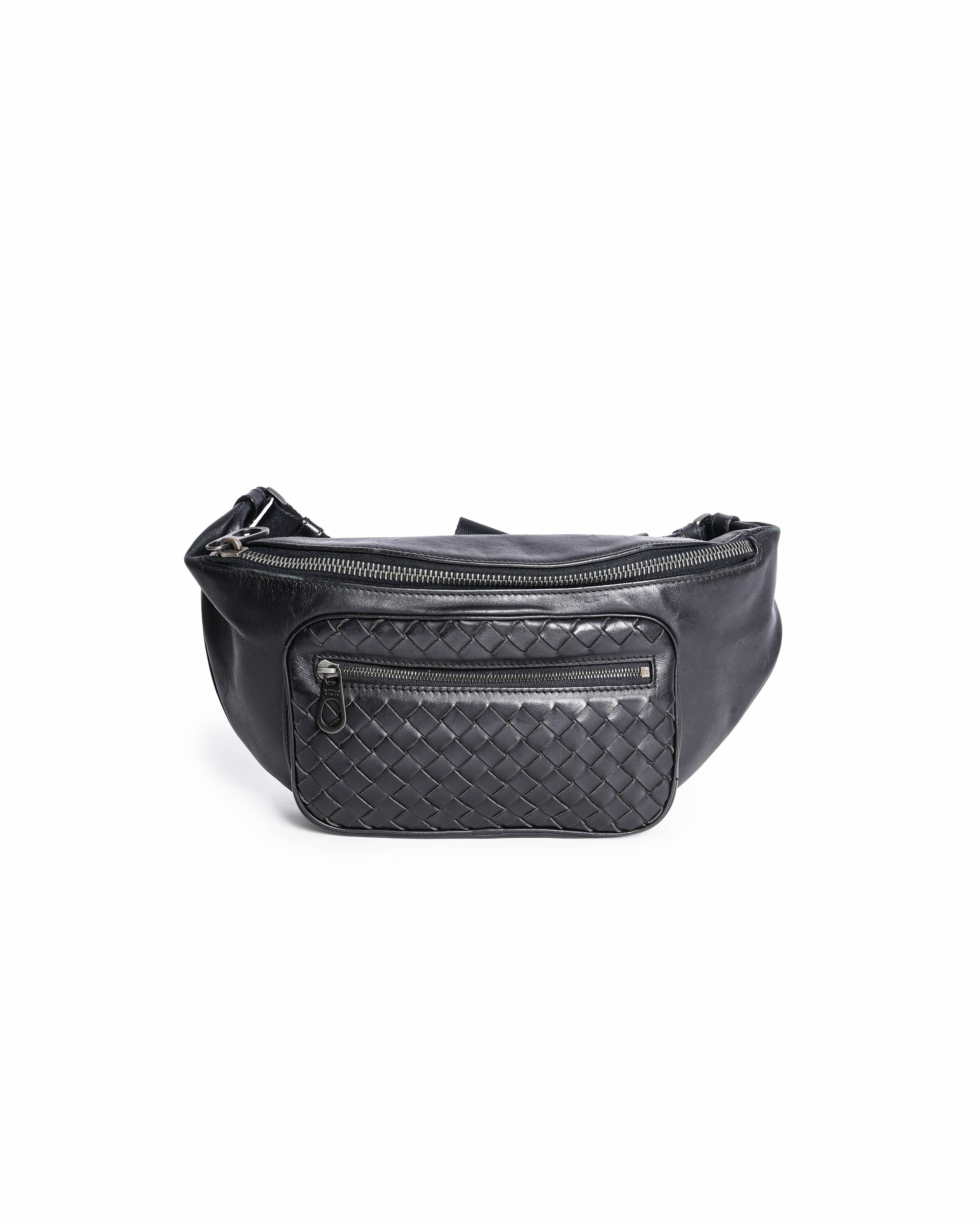 Bottega Veneta Intrecciato Leather Belt Bag
