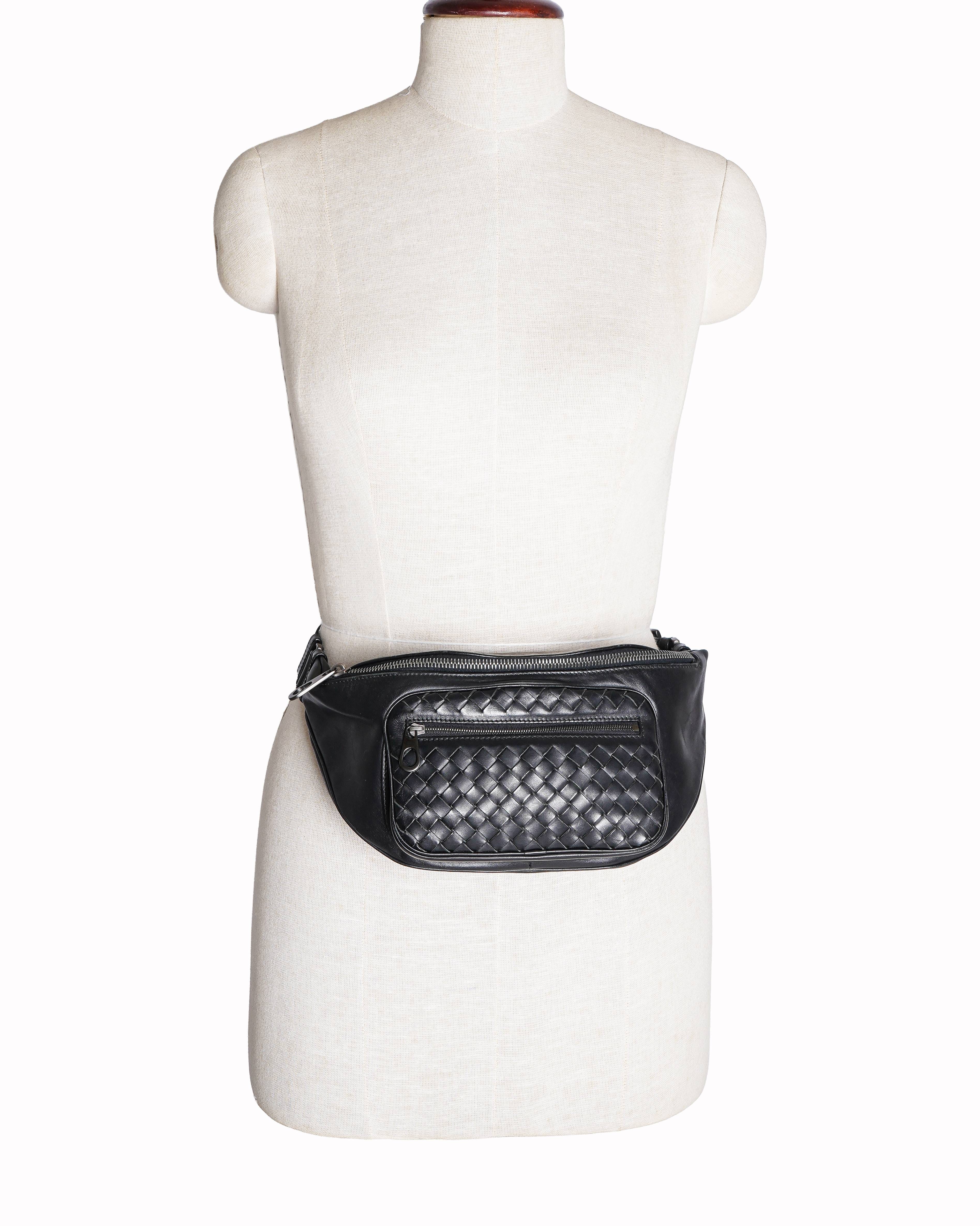 Bottega Veneta Intrecciato Leather Belt Bag