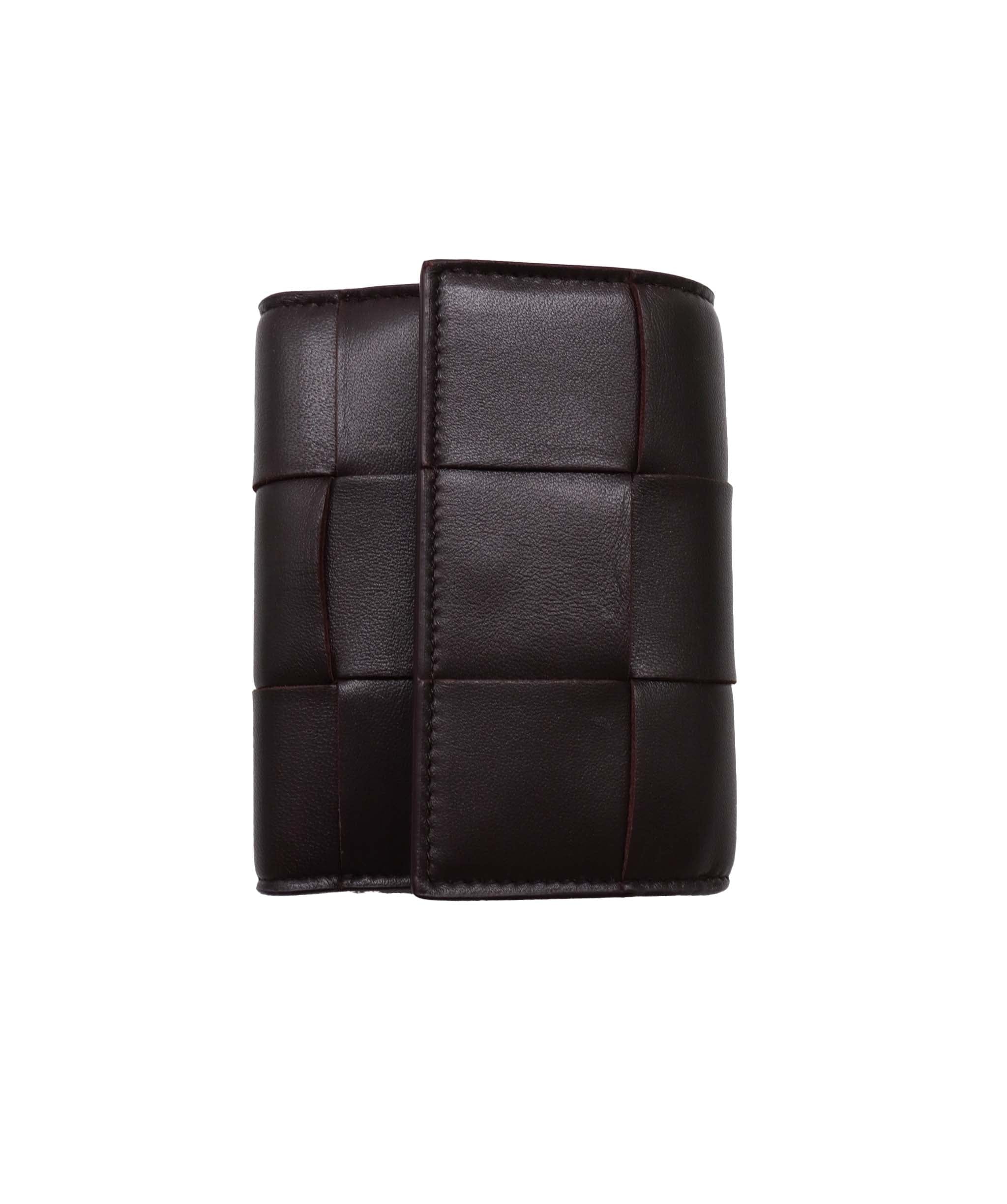Bottega Veneta Trifold Grape Wallet - DXBS1083