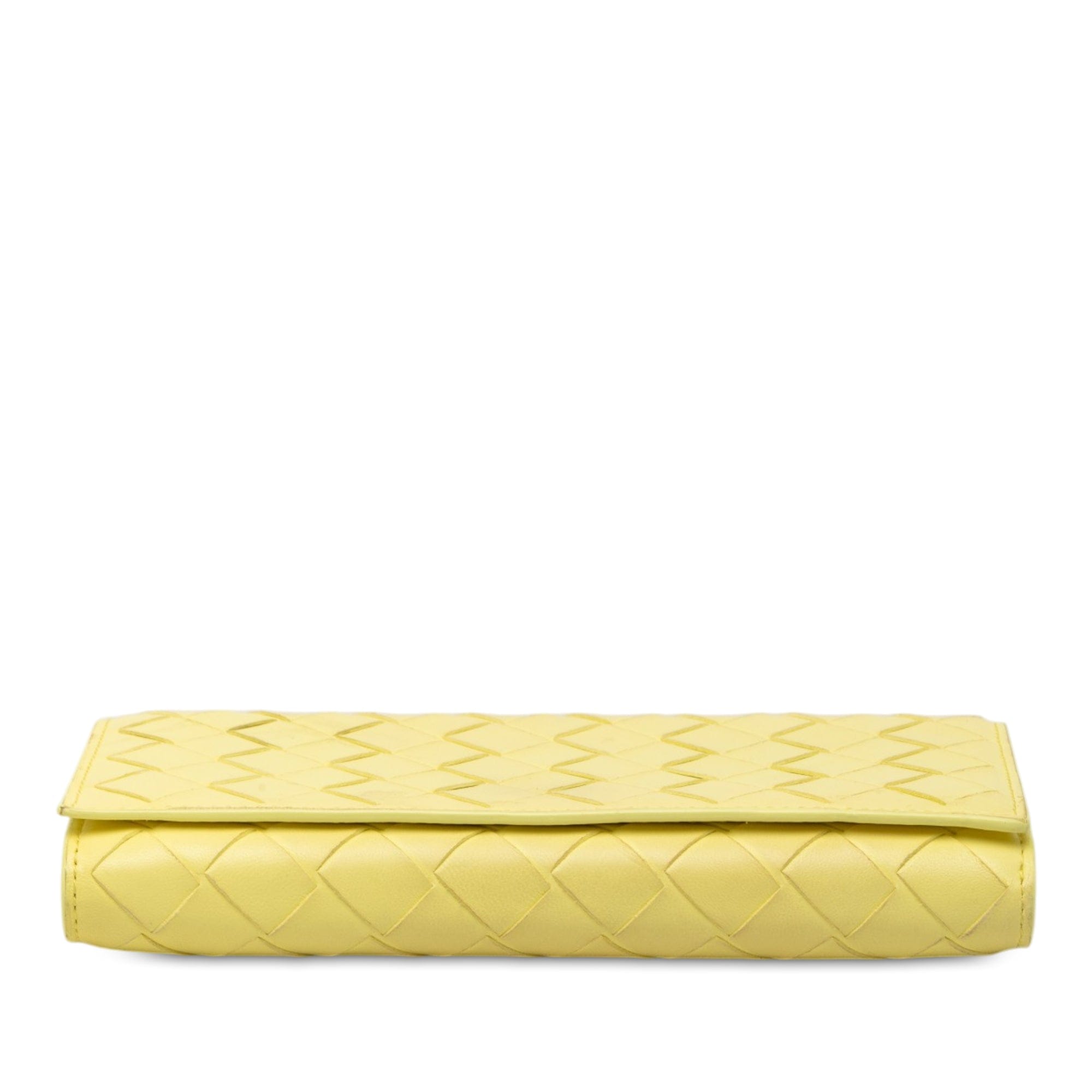 Bottega Veneta Nappa Intrecciato Continental Flap Wallet