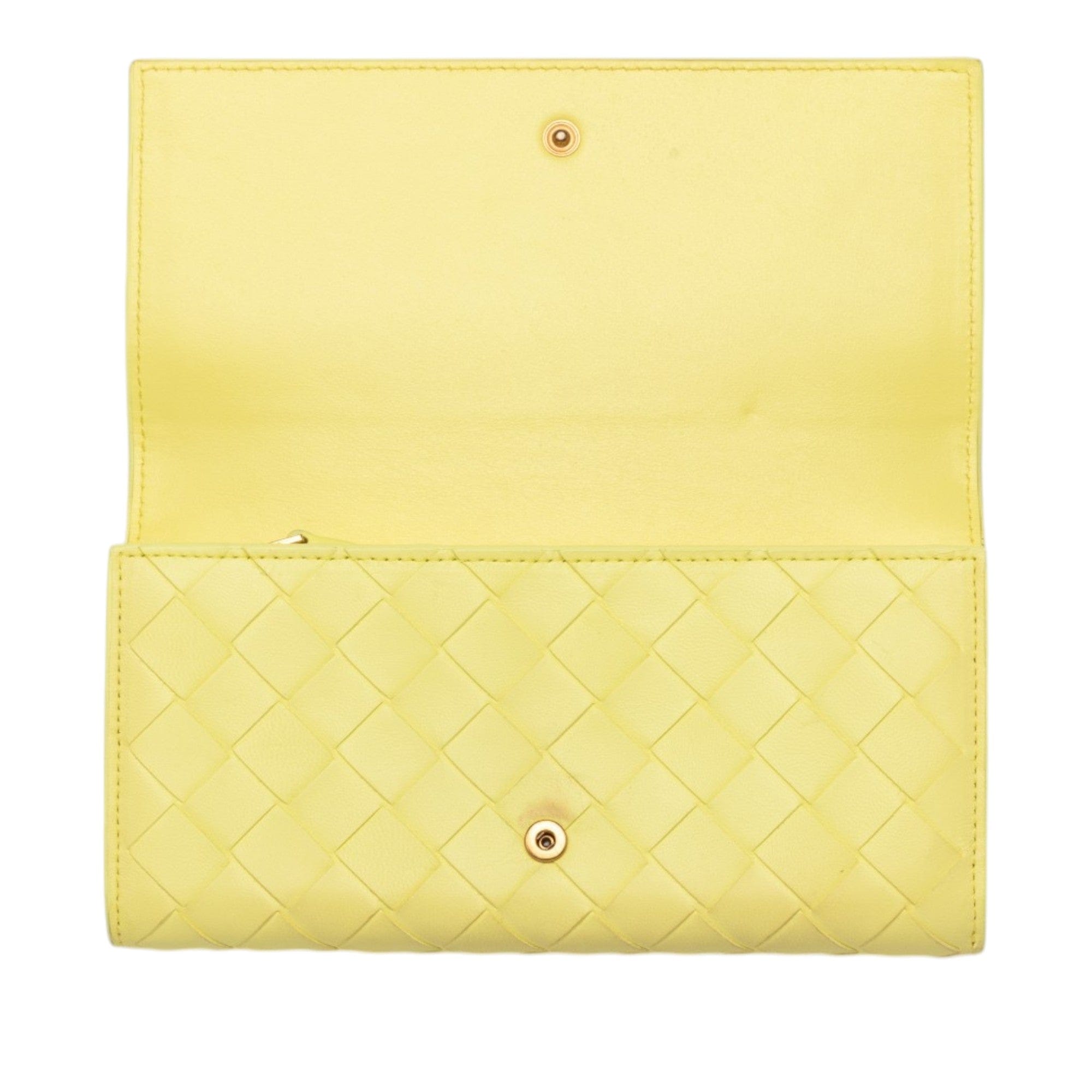 Bottega Veneta Nappa Intrecciato Continental Flap Wallet