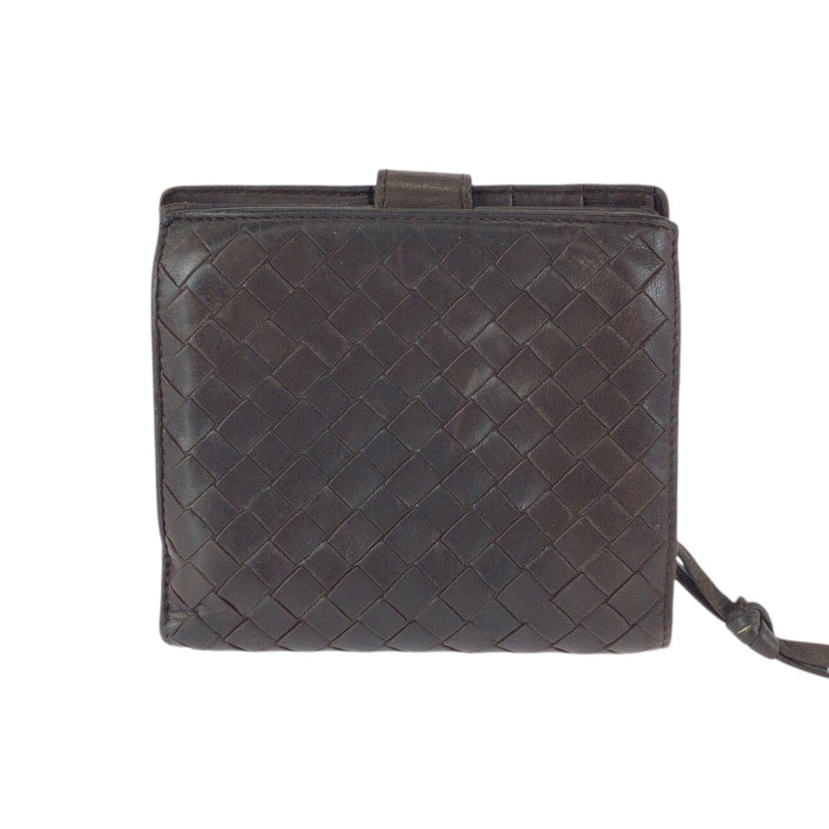 Bottega Veneta Intrecciato Leather Compact Wallet
