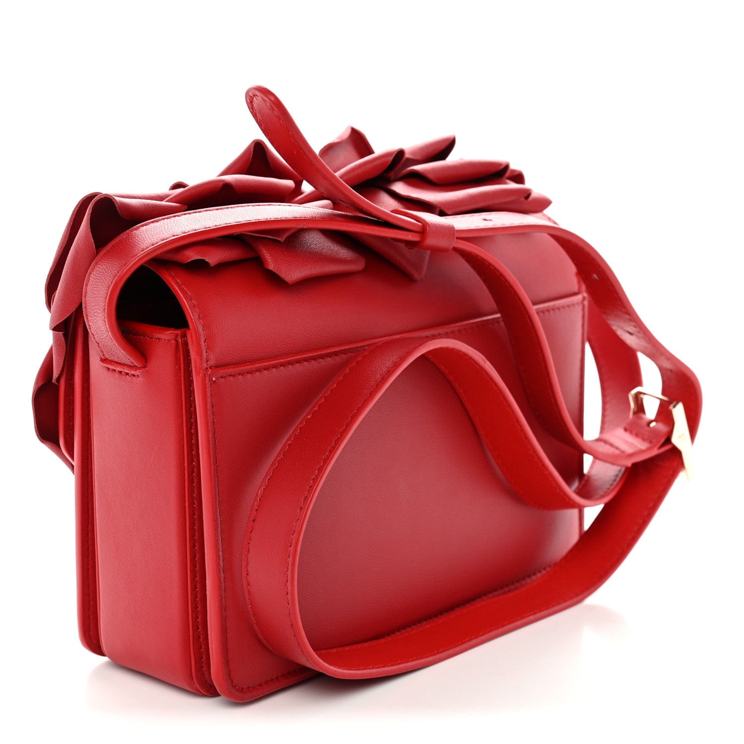 Christian Louboutin Nappa Loubi54 Rose 3D Crossbody Bag Loubi