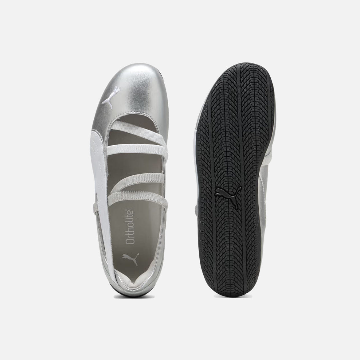 PUMA SPEEDCAT BALLET - PUMA SILVER / PUMA WHITE