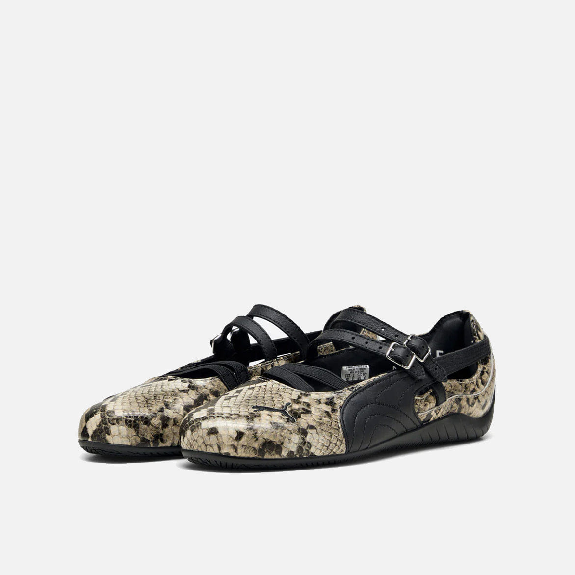 PUMA WMNS SPEEDCAT BALLET SNAKE PRINT - PUMA BLACK / VAPOR GREY