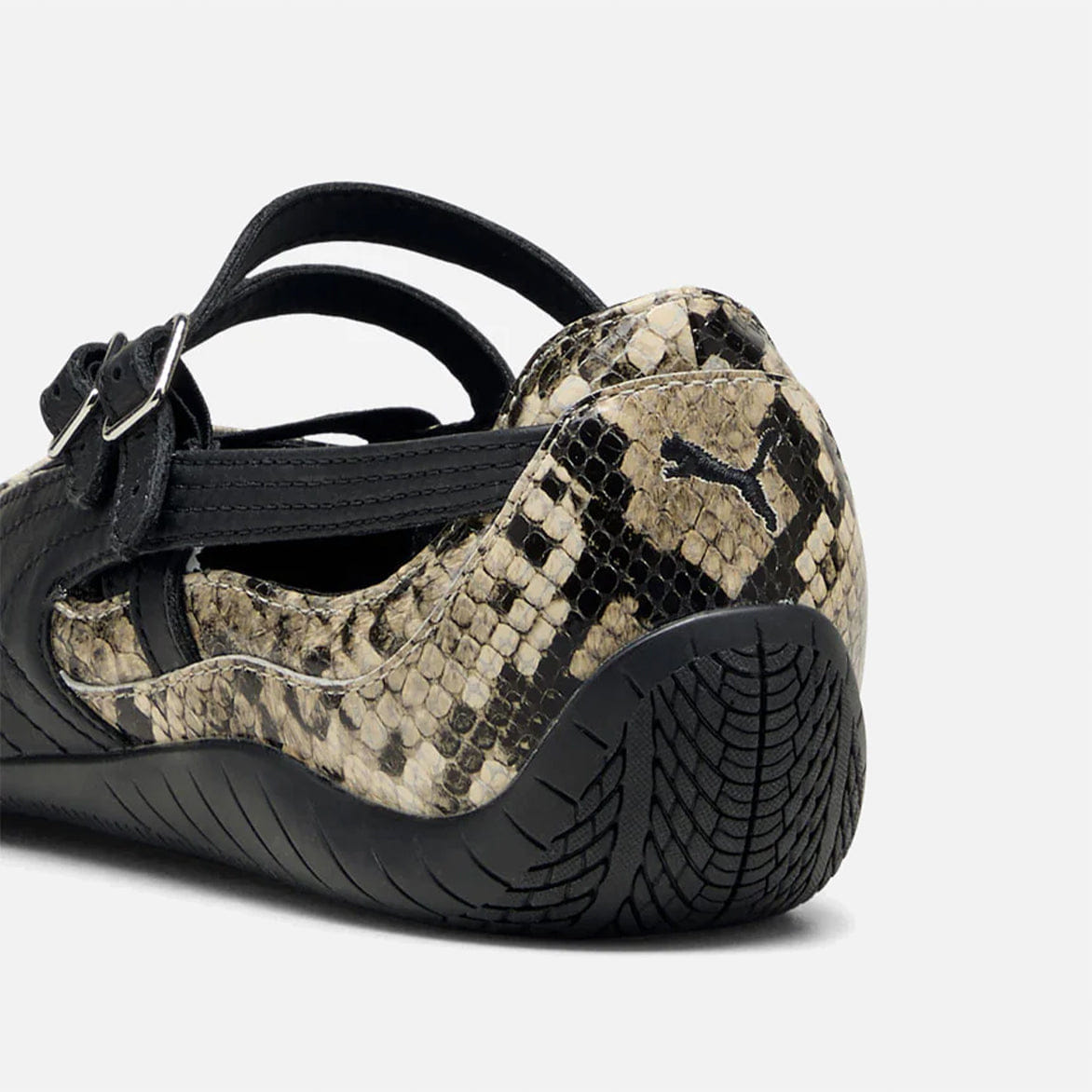 PUMA WMNS SPEEDCAT BALLET SNAKE PRINT - PUMA BLACK / VAPOR GREY