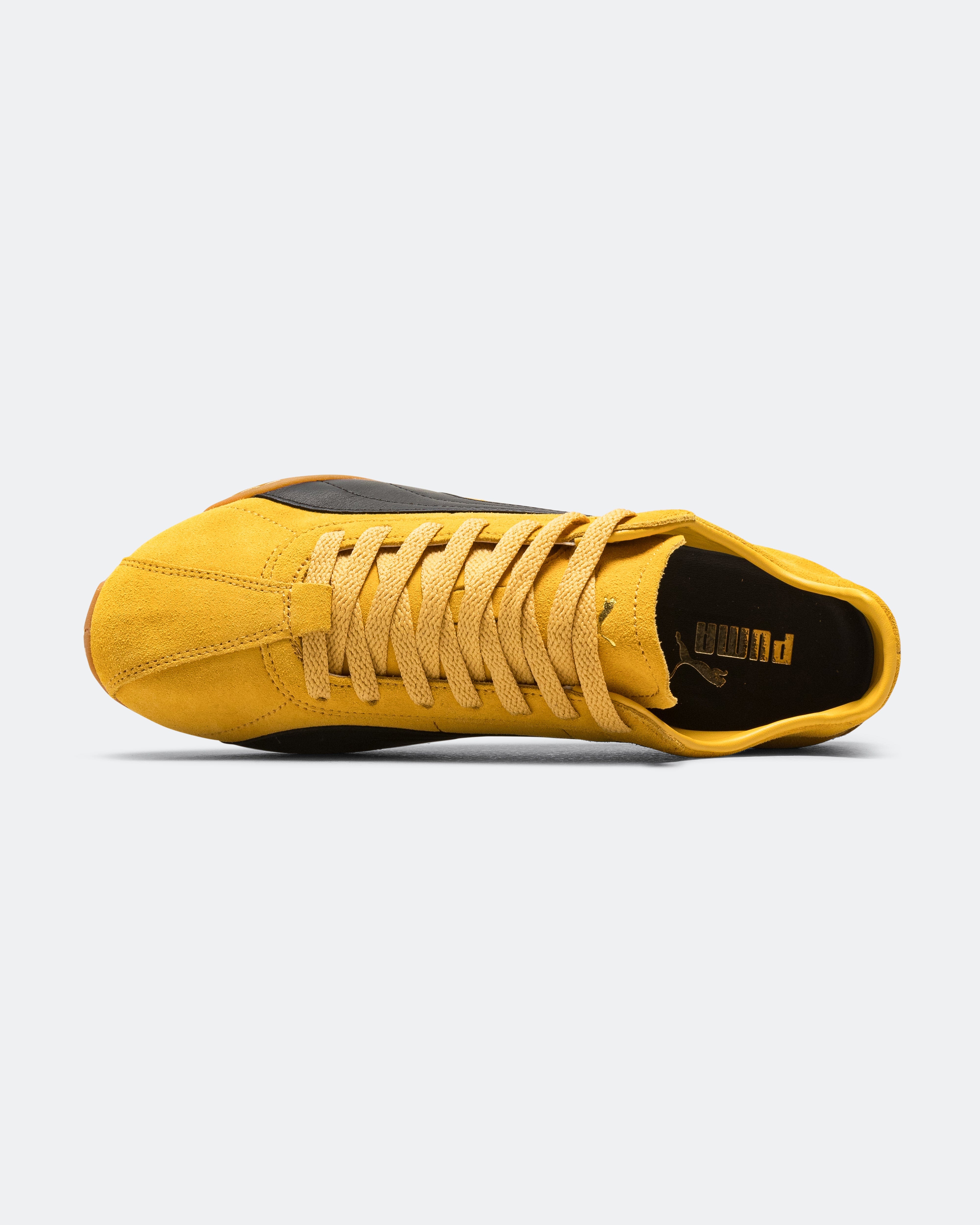 Puma K - Street MA Suede - Mustard Seed/Puma Black